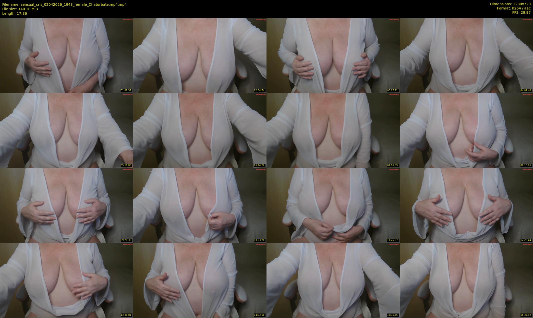 sensual_cris — 18 minute Chaturbate female cam show recording, 720p, Apr 2, 2026