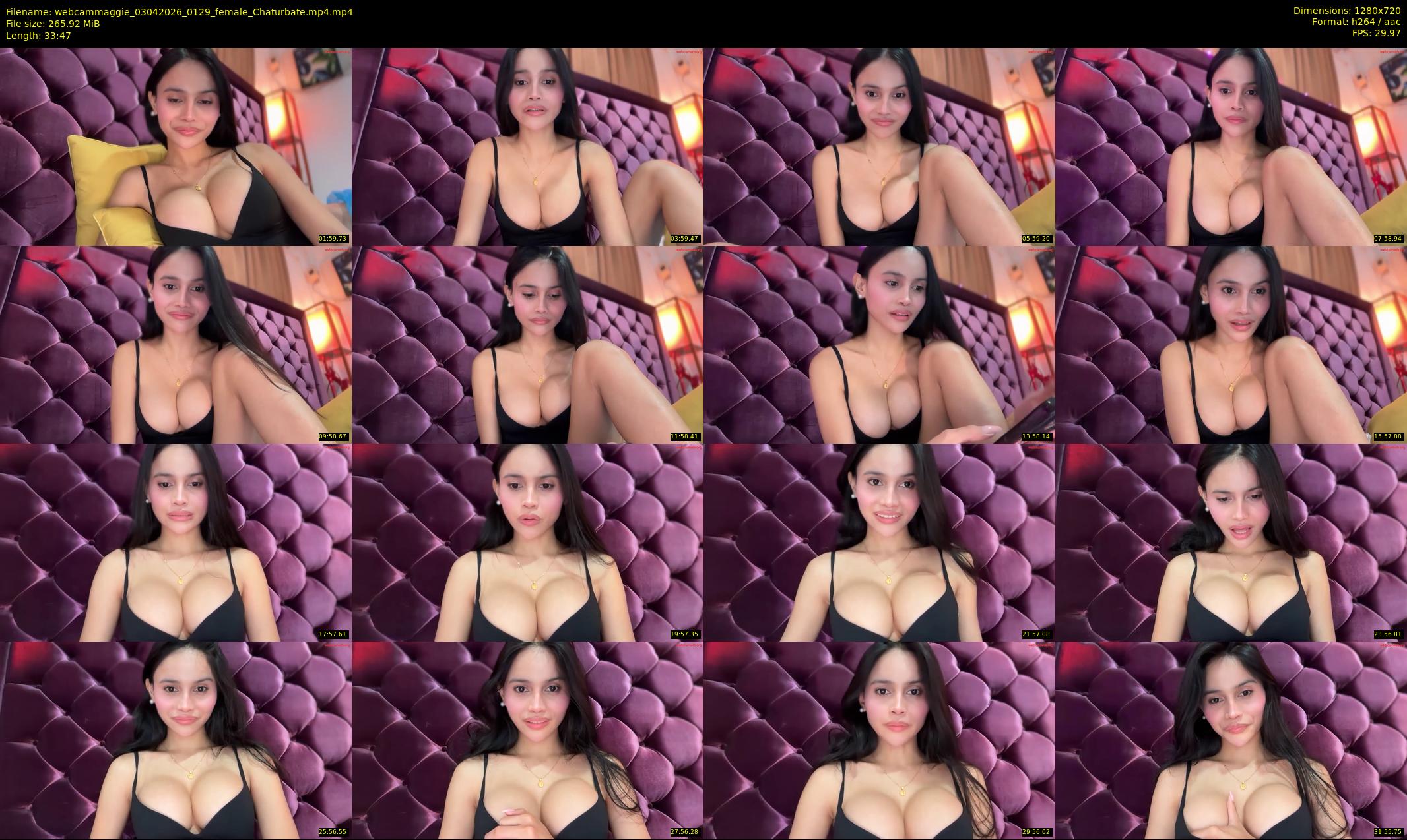 webcammaggie — 34 minute Chaturbate female cam show recording, 720p, Apr 3, 2026