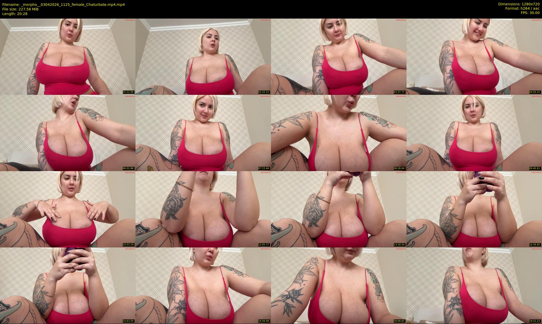 _morpho_ — 21 minute Chaturbate female cam show recording, 720p, Apr 3, 2026