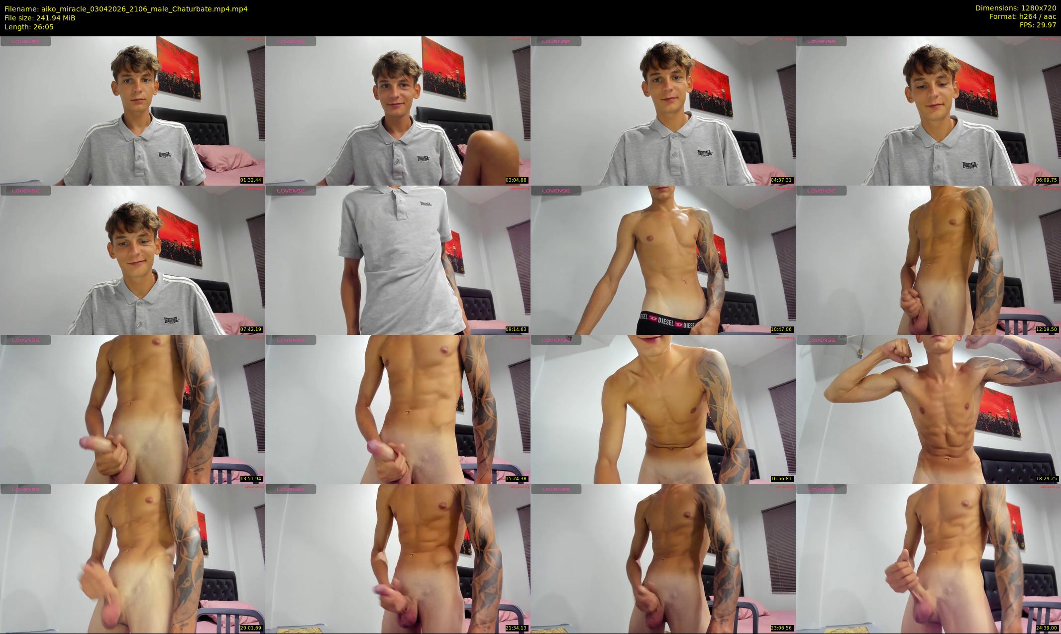 aiko_miracle — 27 minute Chaturbate male cam show recording, 720p, Apr 3, 2026