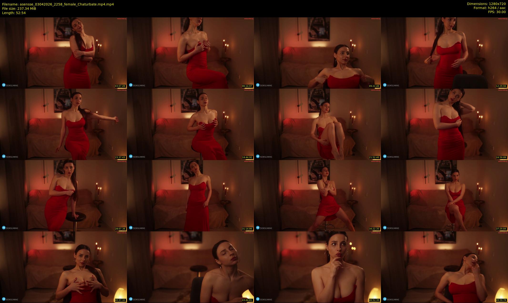 asensse — 53 minute Chaturbate female cam show recording, 720p, Apr 3, 2026