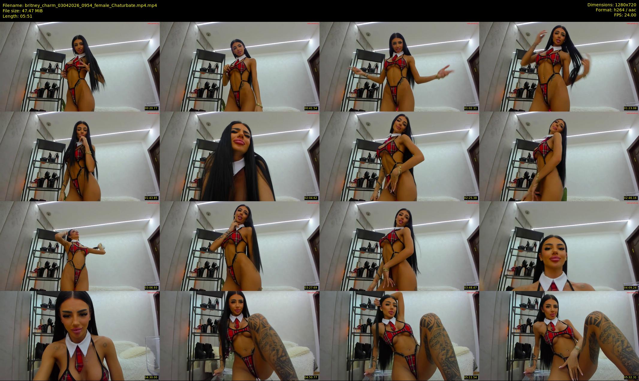 britney_charm — 6 minute Chaturbate female cam show recording, 720p, Apr 3, 2026