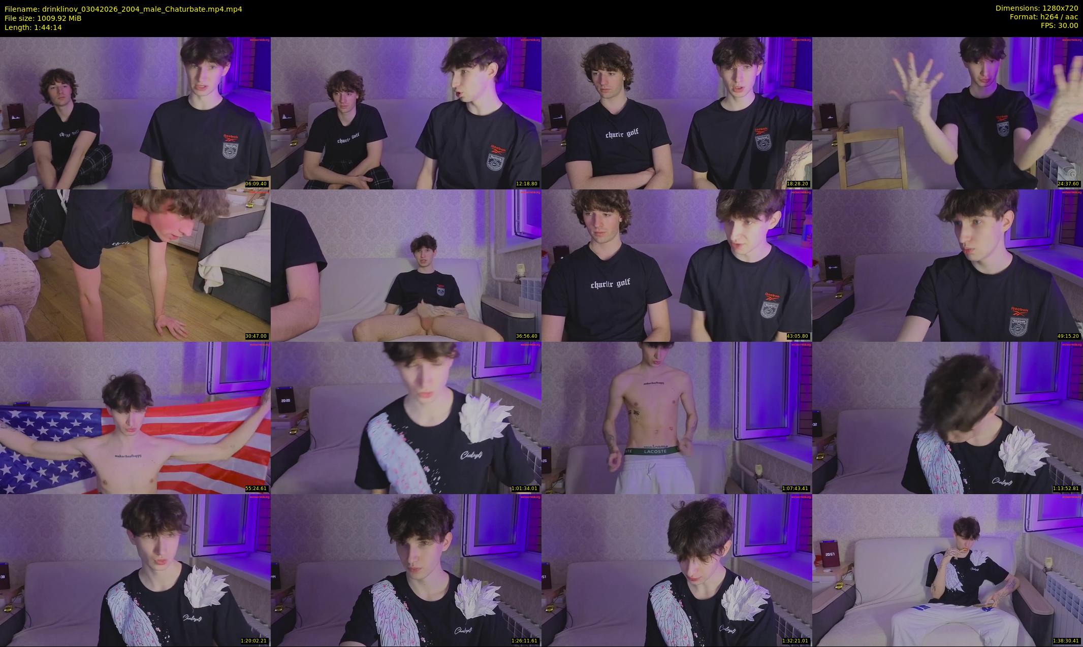 drinklinov — 105 minute Chaturbate male cam show recording, 720p, Apr 3, 2026