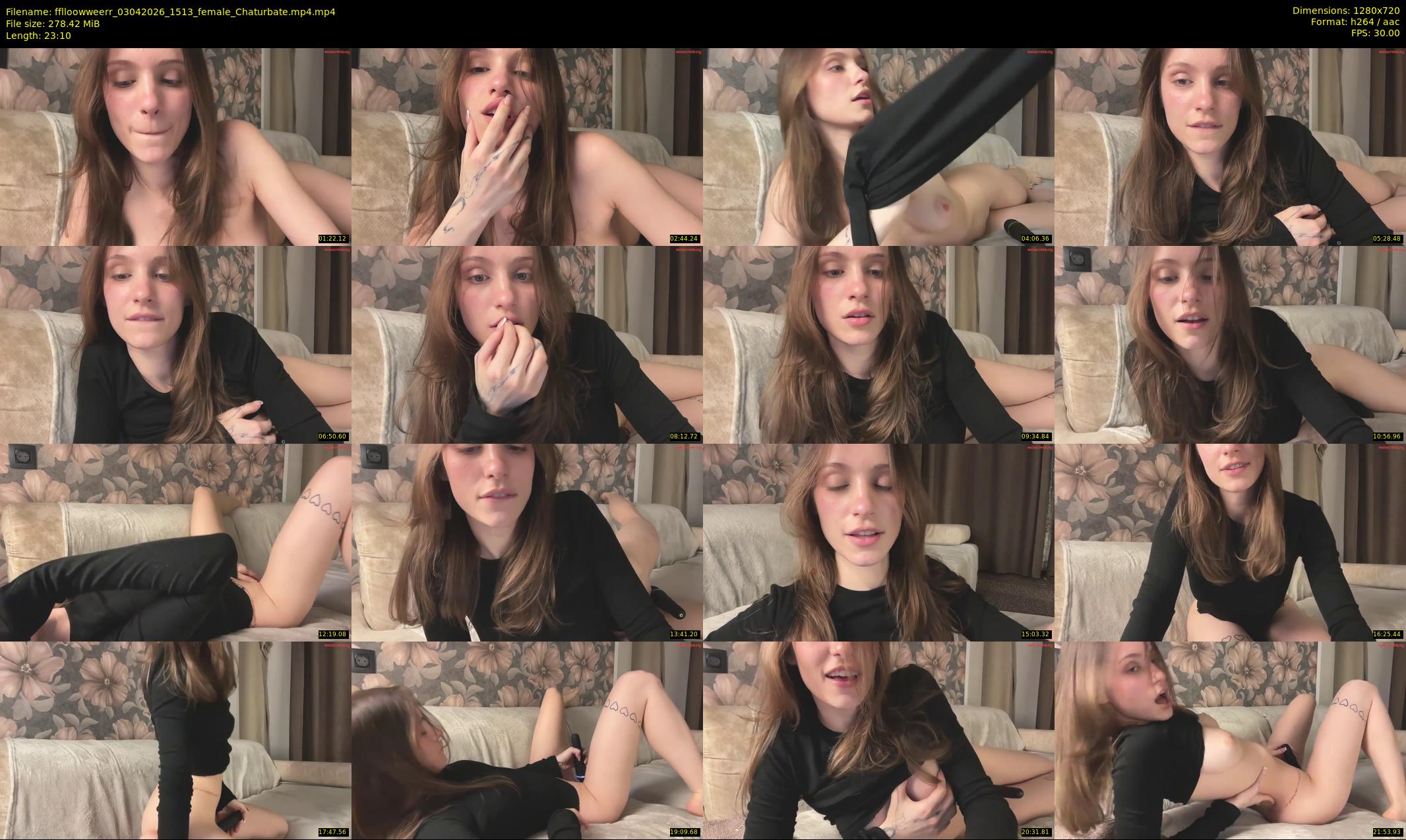 fflloowweerr — 24 minute Chaturbate couple cam show recording, 720p, Apr 3, 2026