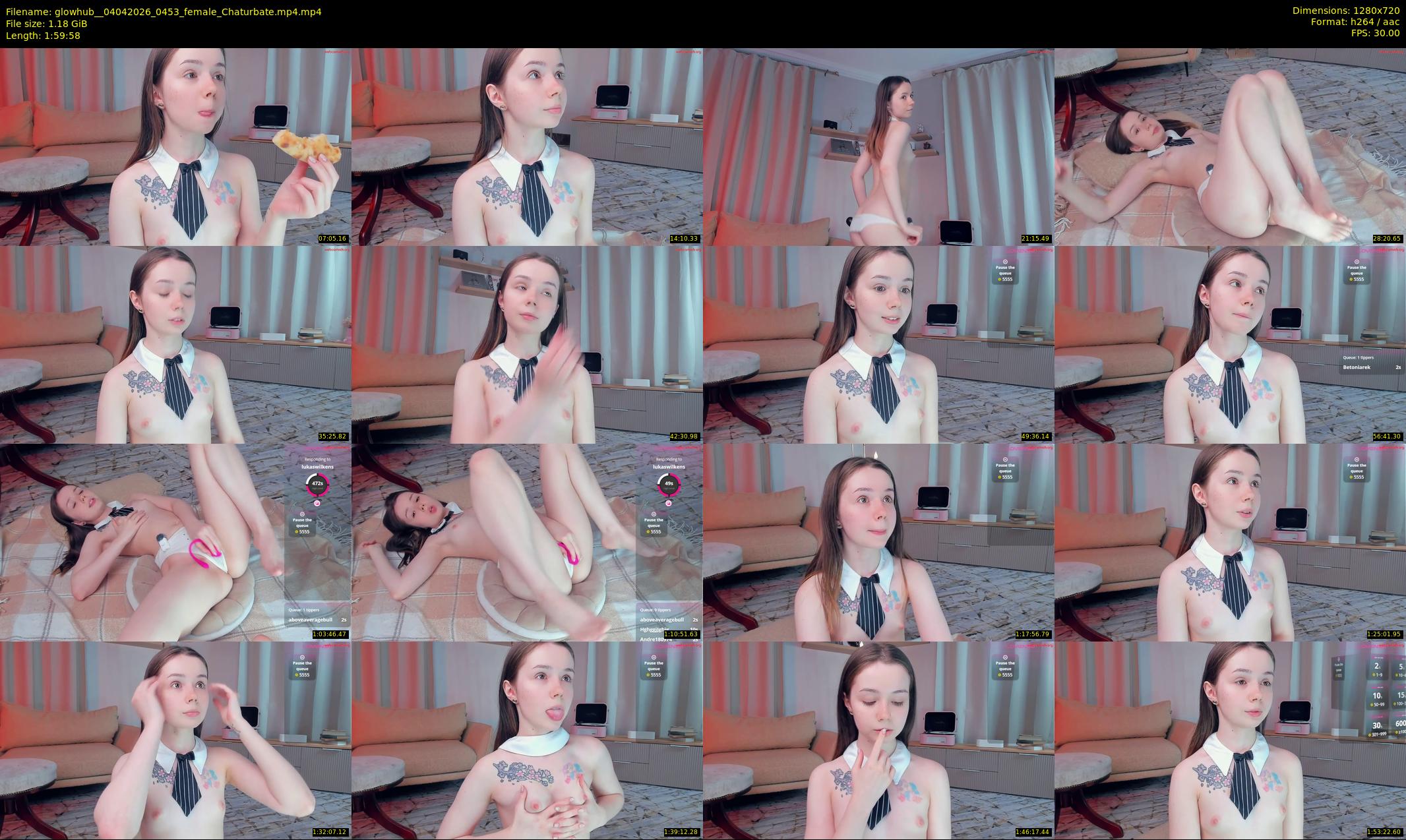 glowhub_ — 120 minute Chaturbate female cam show recording, 720p, Apr 4, 2026