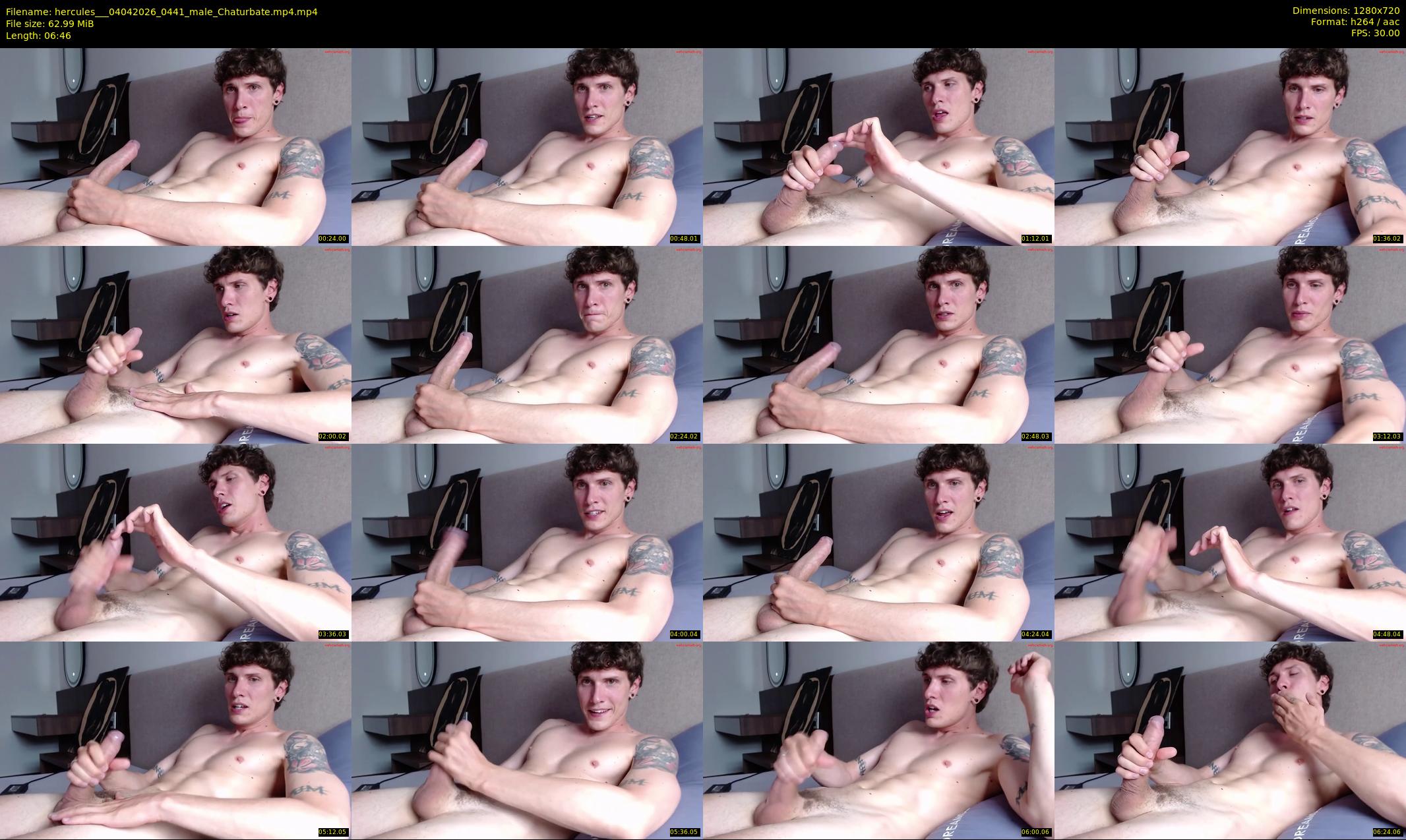 hercules__ — 7 minute Chaturbate male cam show recording, 720p, Apr 4, 2026