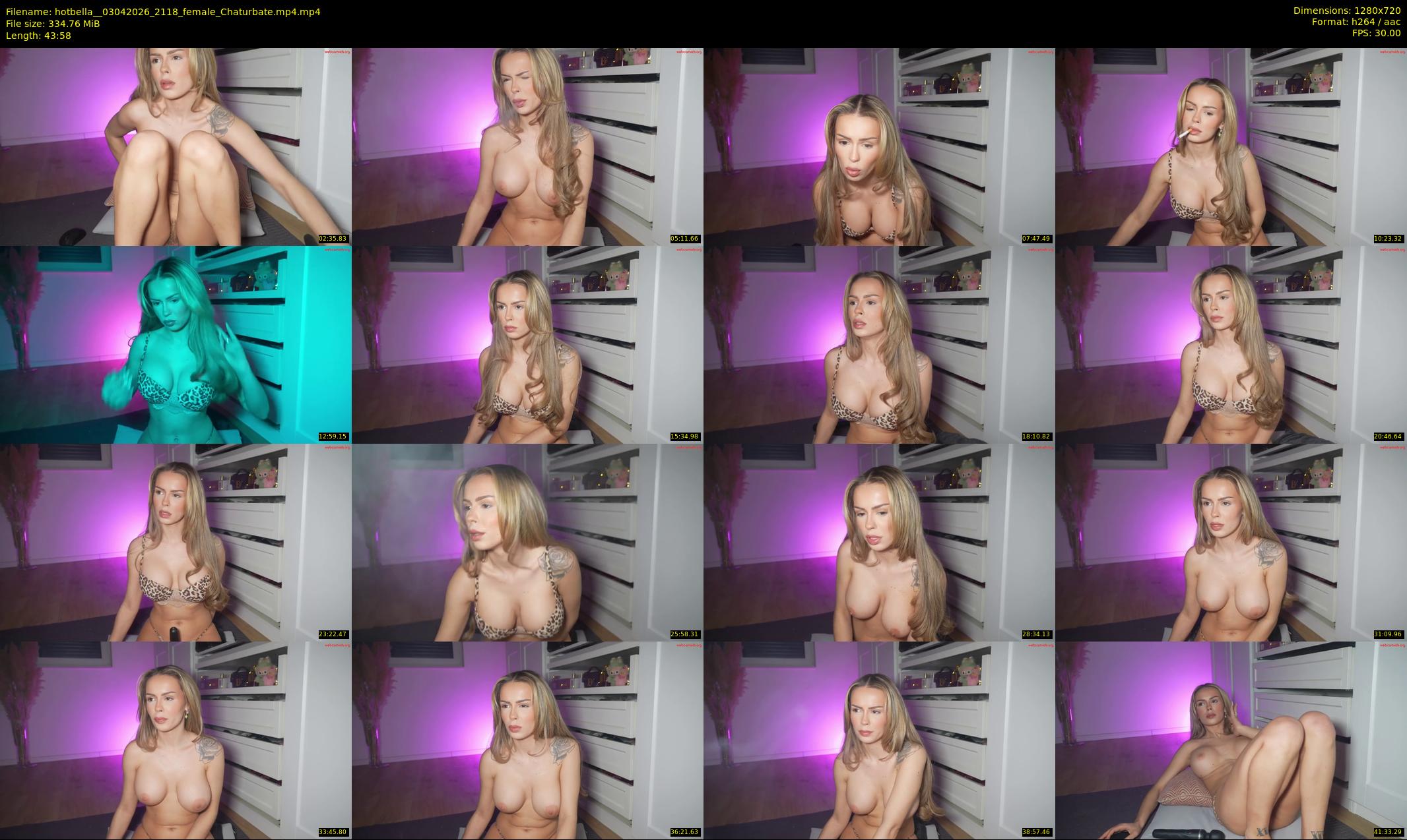 hotbella_ — 44 minute Chaturbate female cam show recording, 720p, Apr 3, 2026