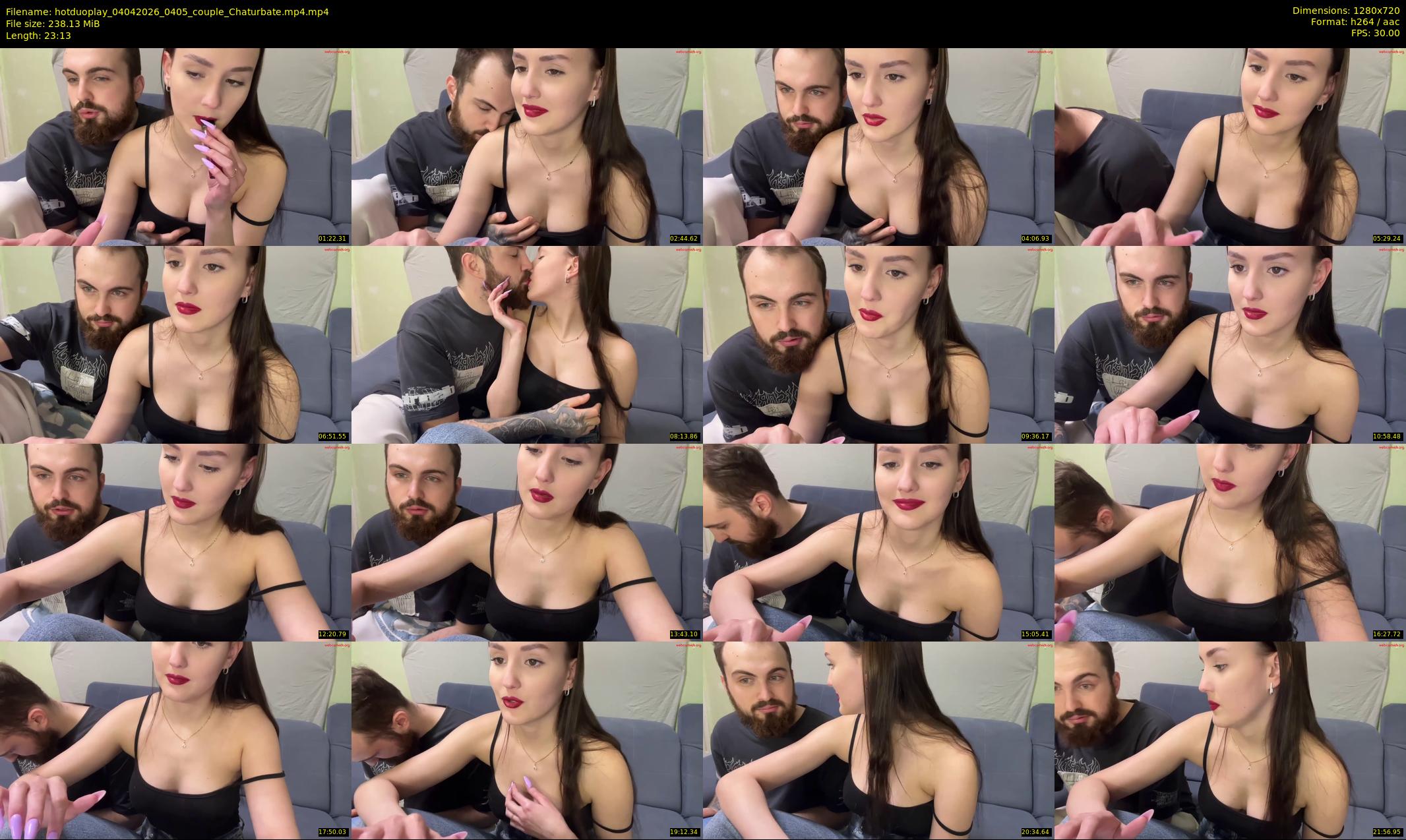 hotduoplay — 24 minute Chaturbate couple cam show recording, 720p, Apr 4, 2026