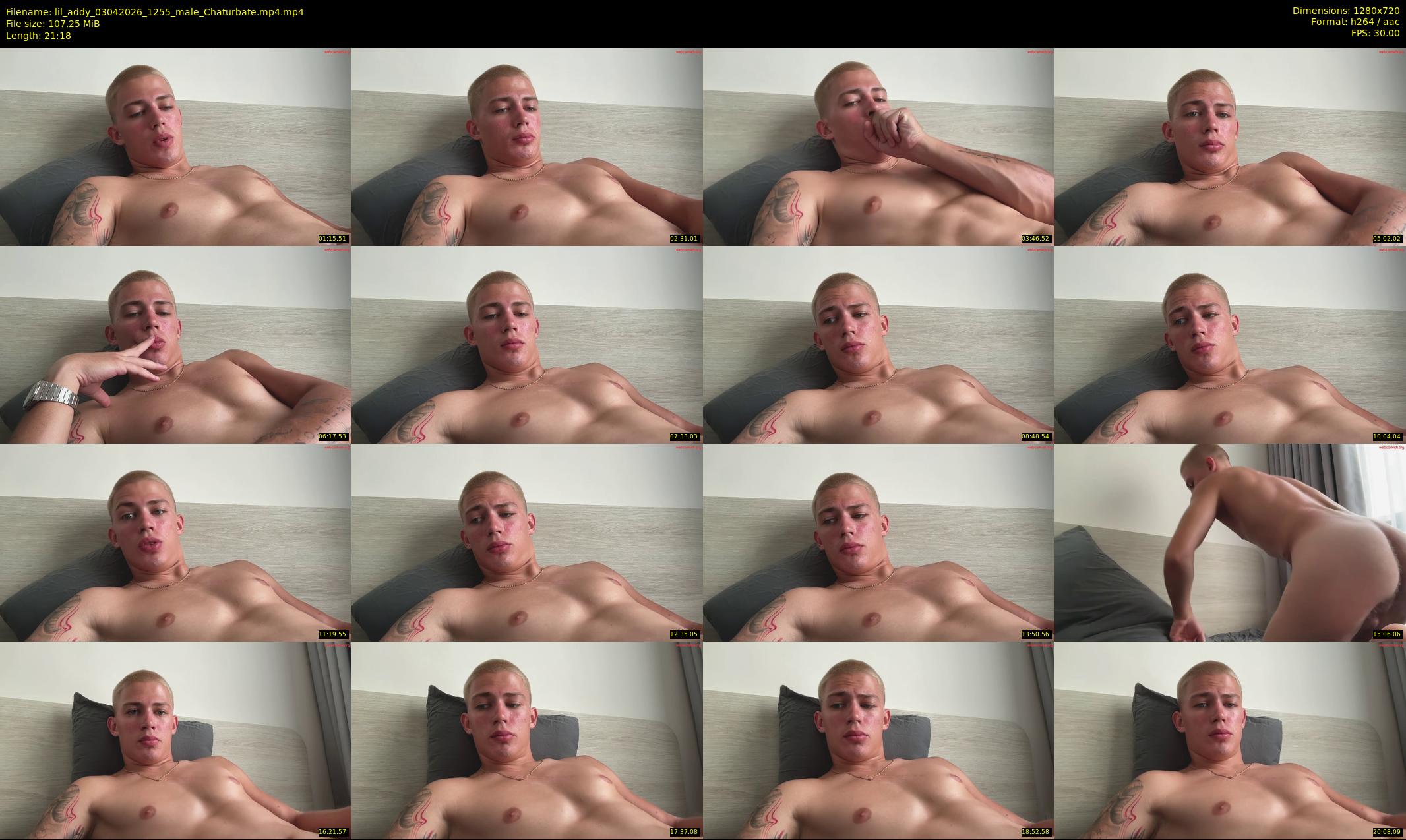 lil_addy — 22 minute Chaturbate male cam show recording, 720p, Apr 3, 2026