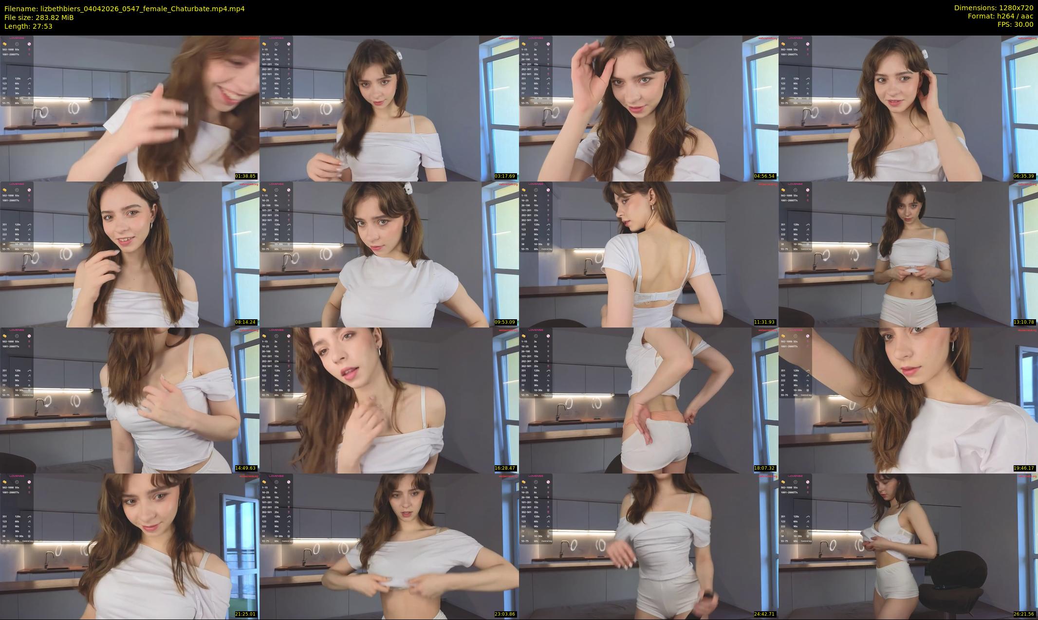 lizbethbiers — 28 minute Chaturbate female cam show recording, 720p, Apr 4, 2026