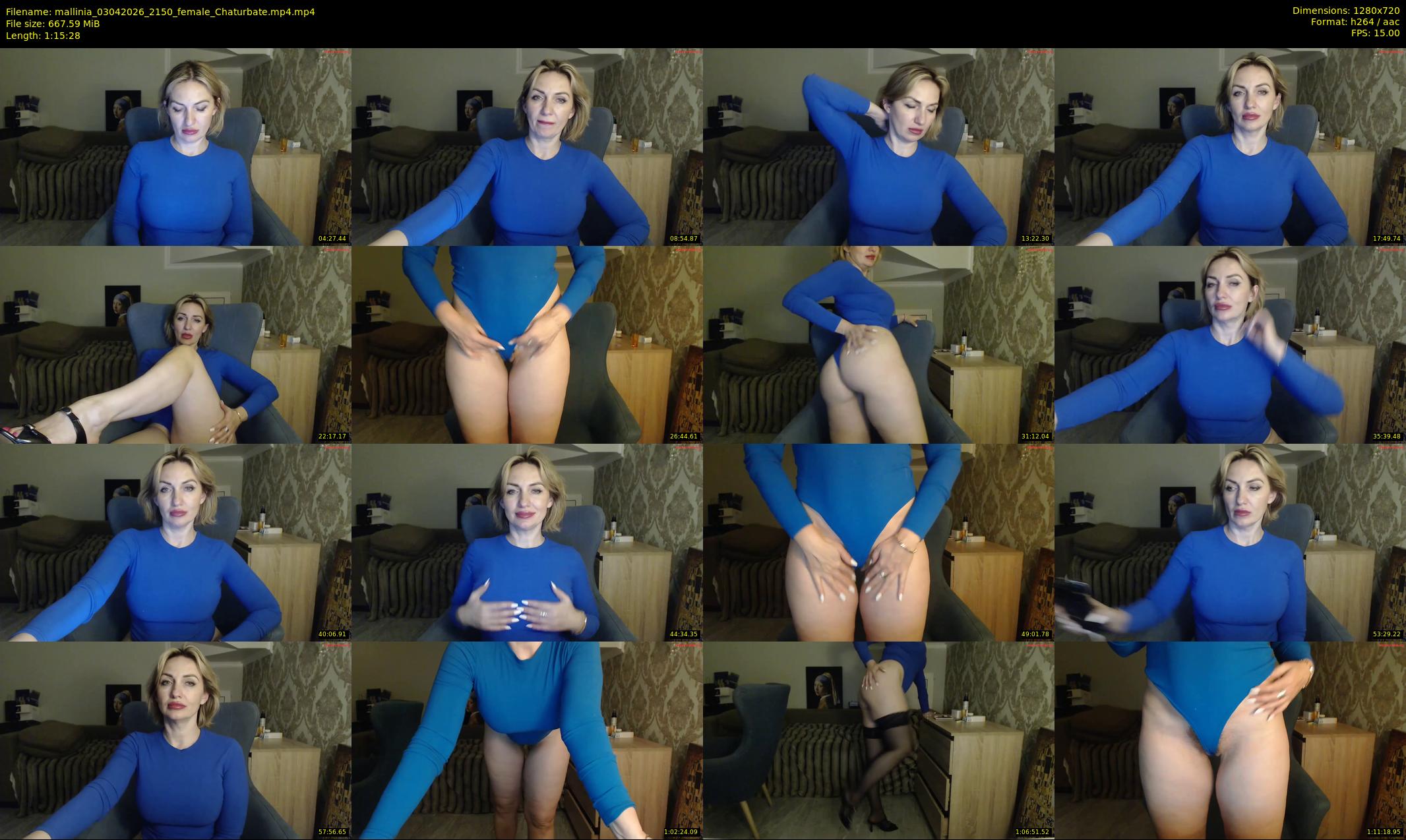 mallinia — 76 minute Chaturbate female cam show recording, 720p, Apr 3, 2026