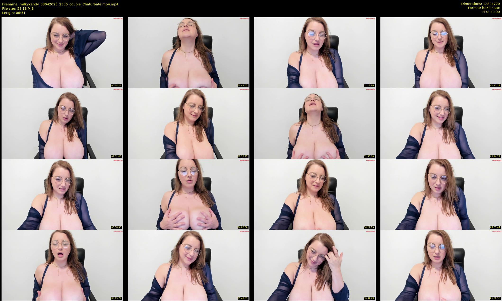 milkykandy — 7 minute Chaturbate female cam show recording, 720p, Apr 3, 2026