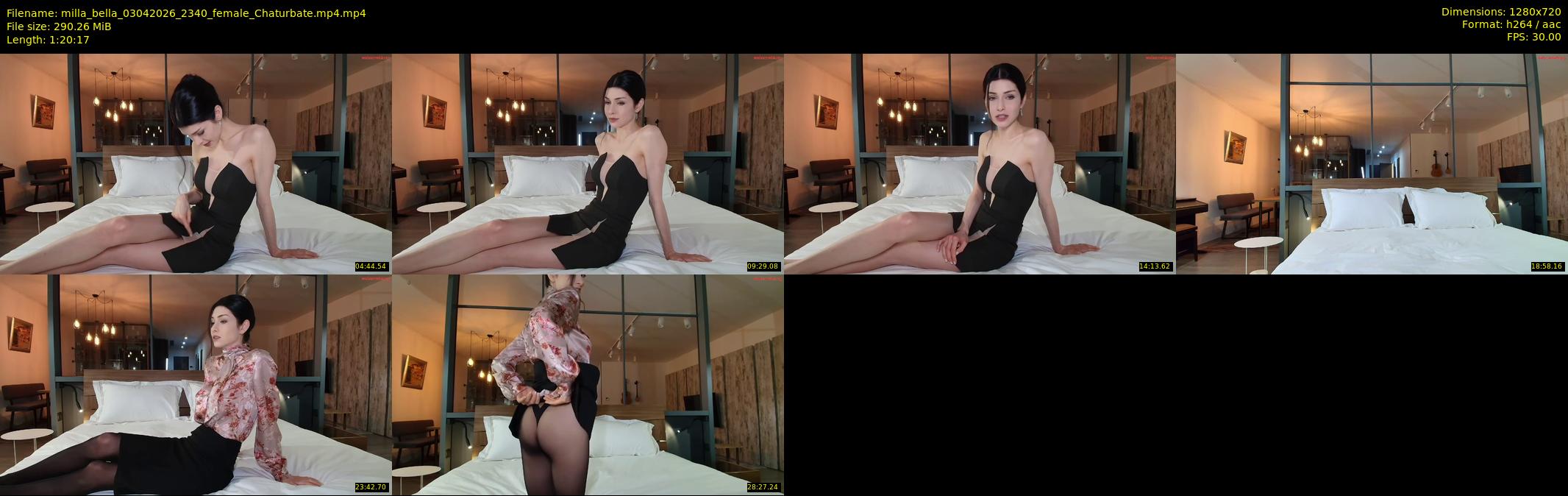 milla_bella — 81 minute Chaturbate female cam show recording, 720p, Apr 3, 2026