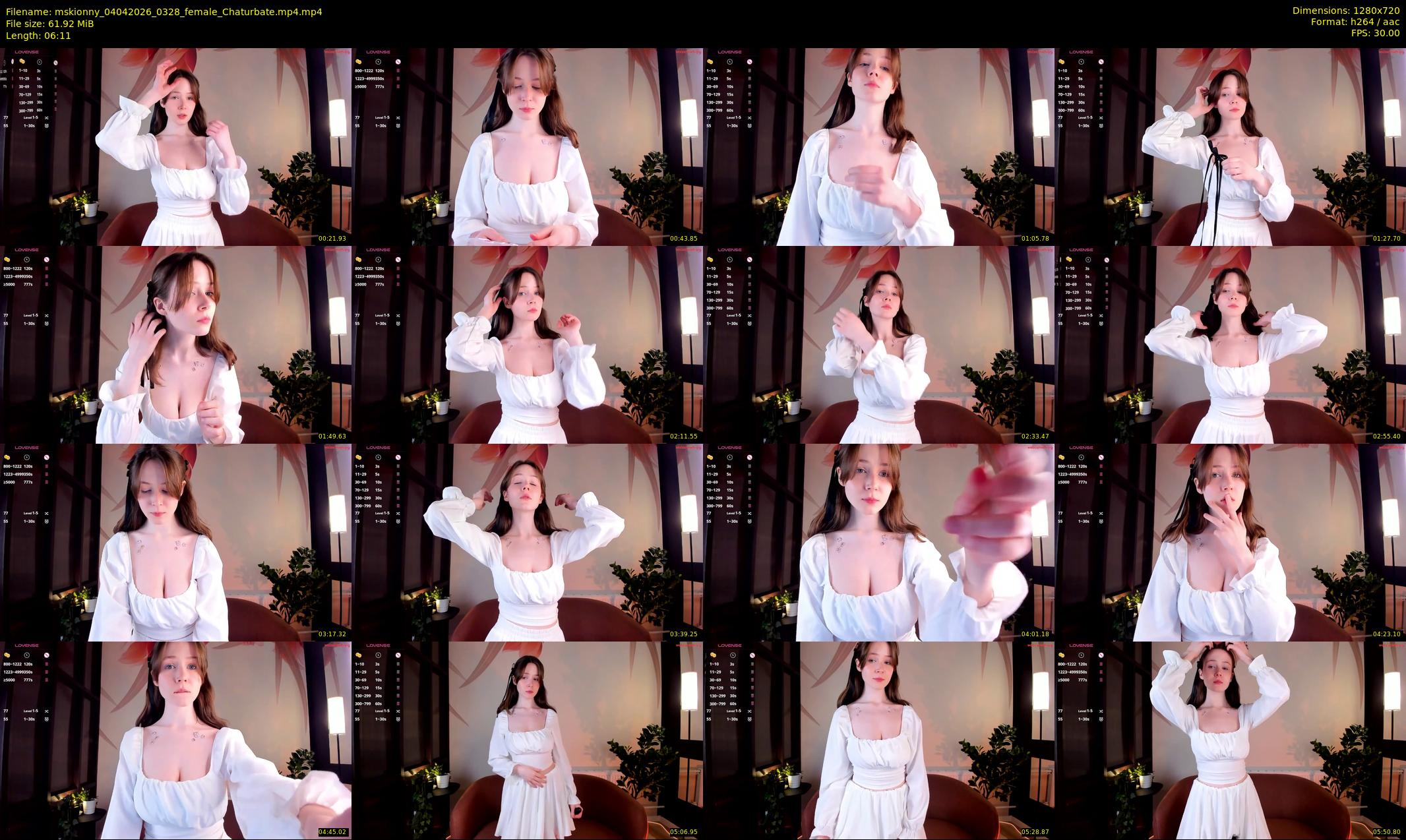 mskionny — 7 minute Chaturbate female cam show recording, 720p, Apr 4, 2026