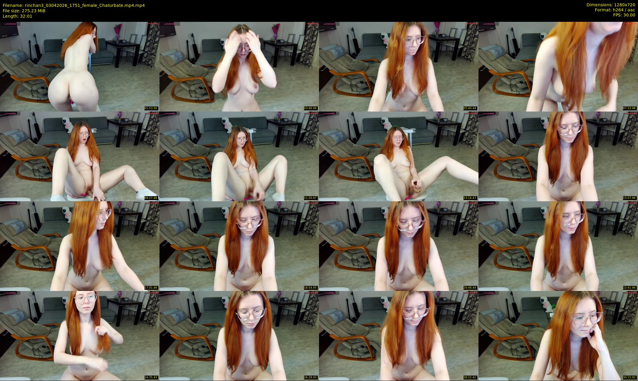rinchan3 — 33 minute Chaturbate female cam show recording, 720p, Apr 3, 2026