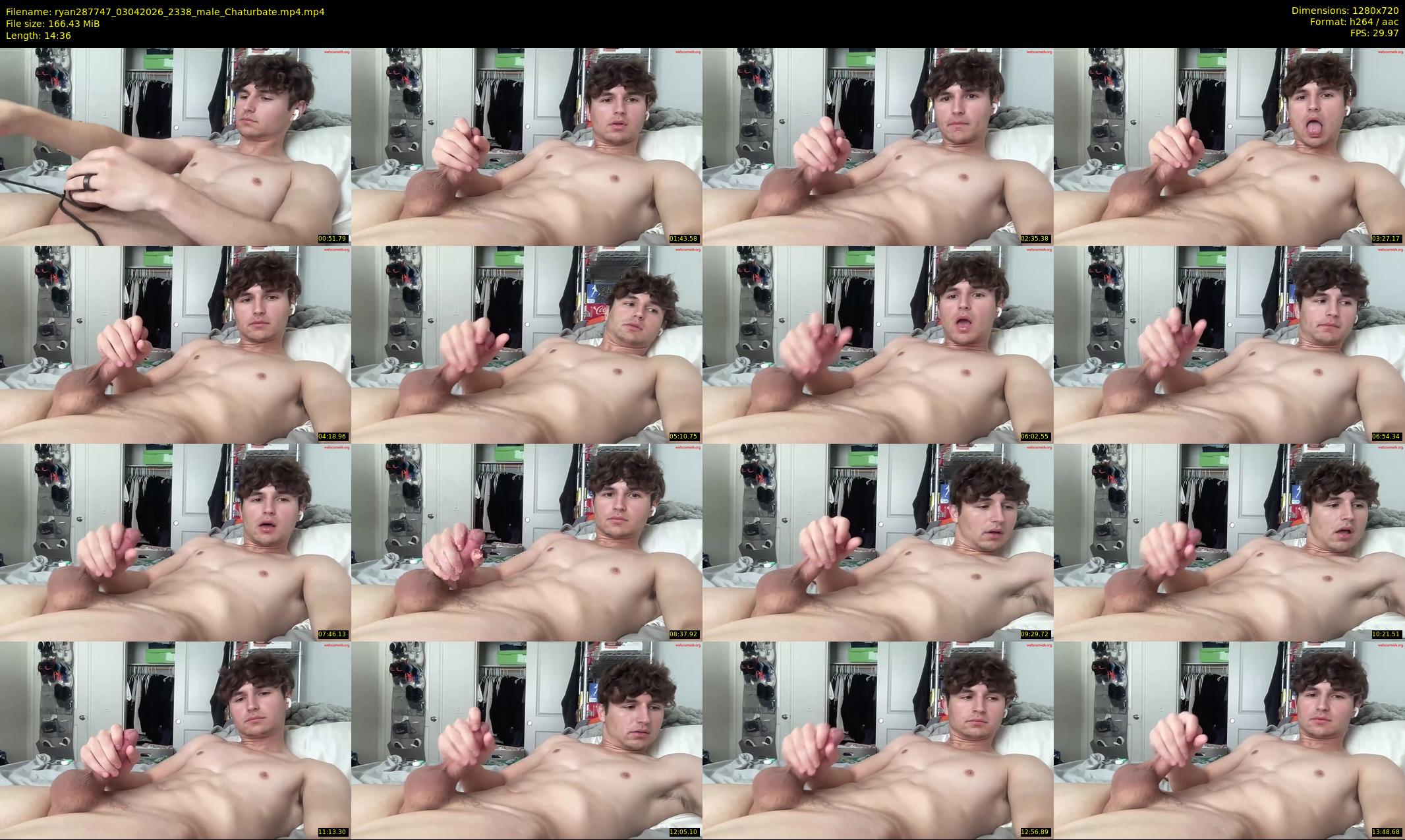 ryan287747 — 15 minute Chaturbate male cam show recording, 720p, Apr 3, 2026