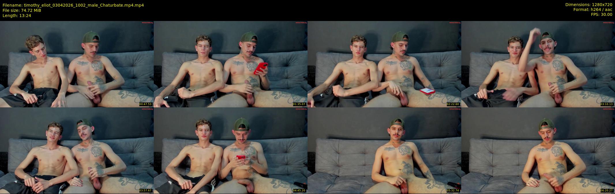 timothy_eliot — 14 minute Chaturbate male cam show recording, 720p, Apr 3, 2026