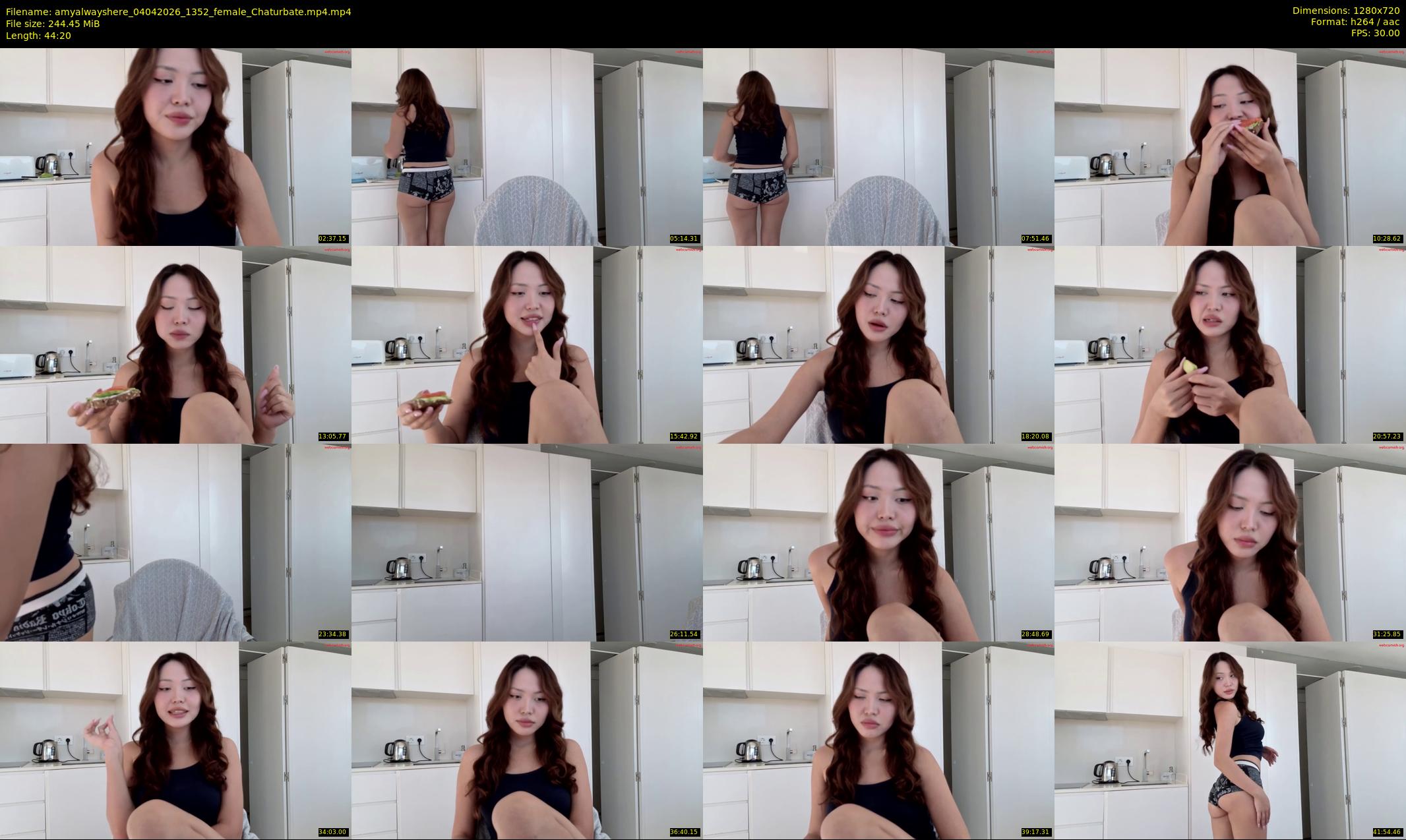 amyalwayshere — 45 minute Chaturbate female cam show recording, 720p, Apr 4, 2026