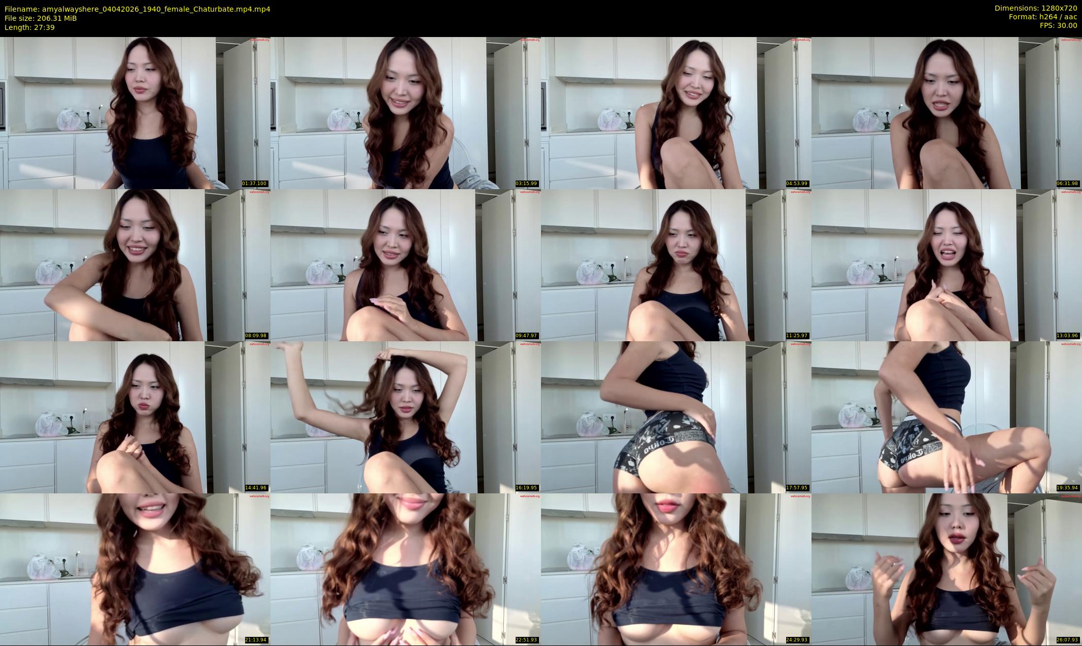 amyalwayshere — 28 minute Chaturbate female cam show recording, 720p, Apr 4, 2026