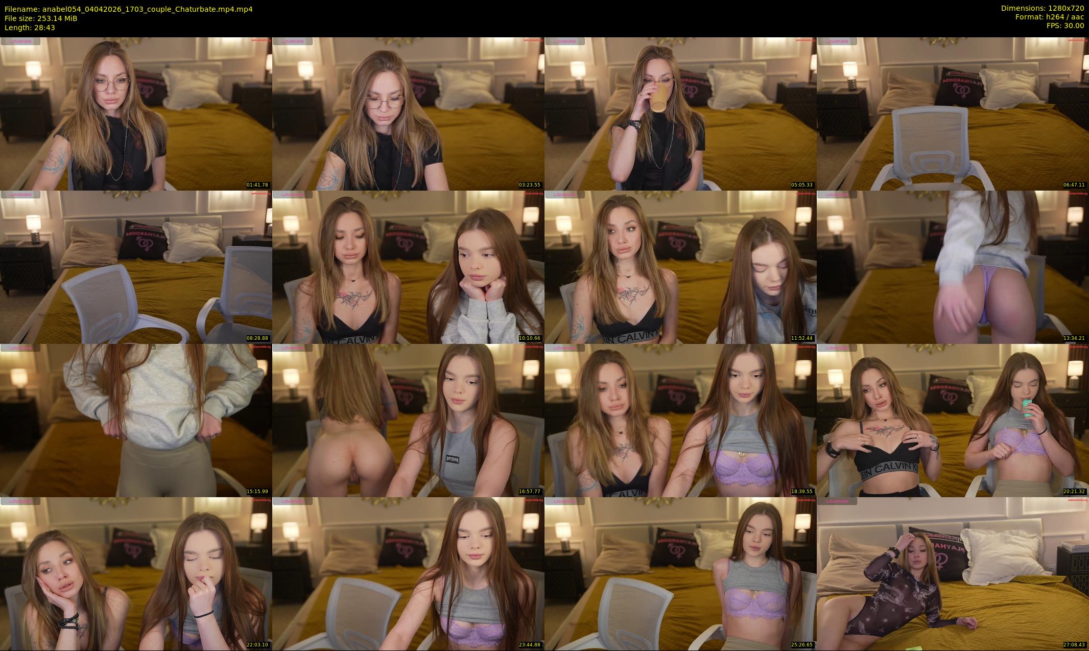 anabel054 — 29 minute Chaturbate female cam show recording, 720p, Apr 4, 2026