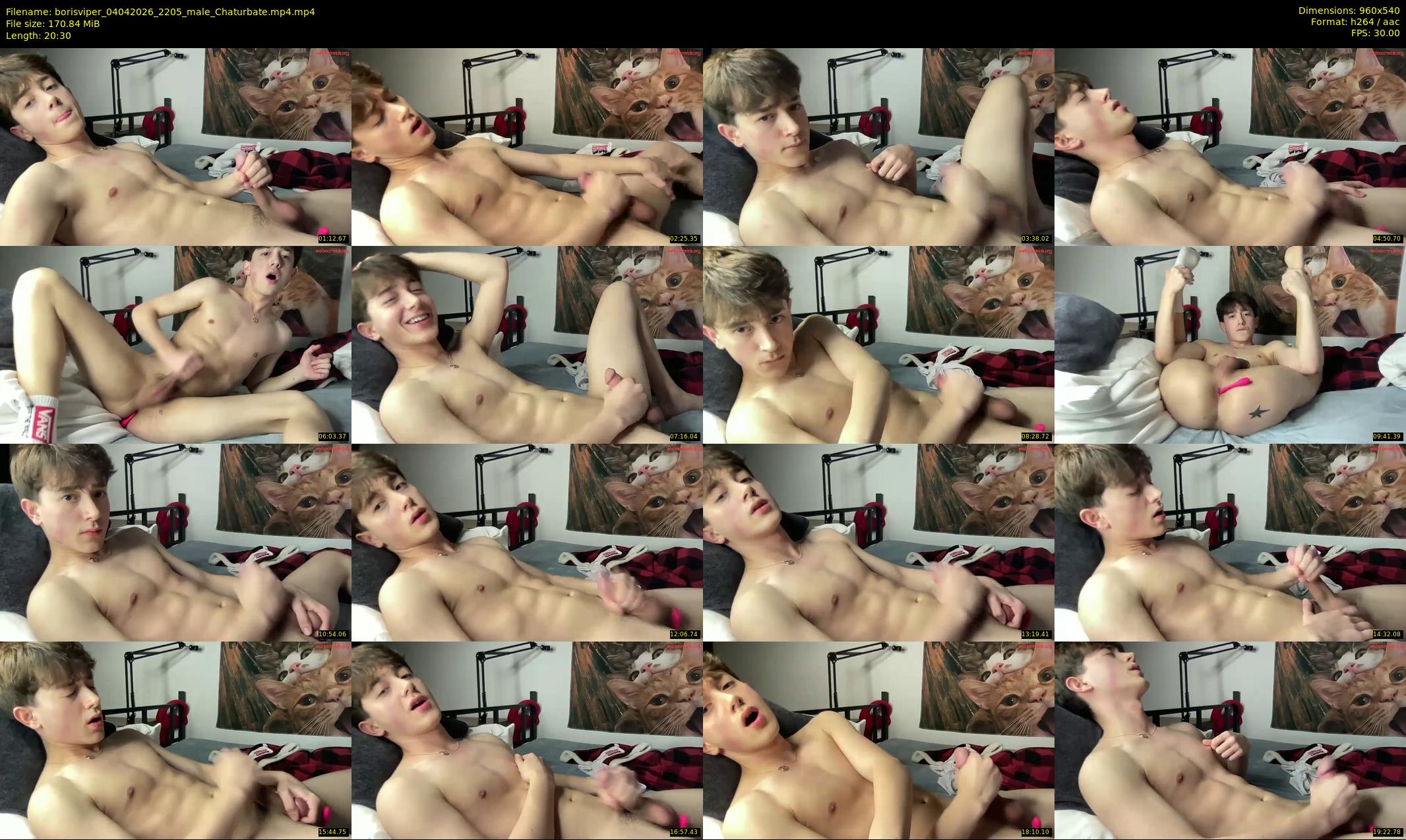 borisviper — 21 minute Chaturbate male cam show recording, 480p, Apr 4, 2026