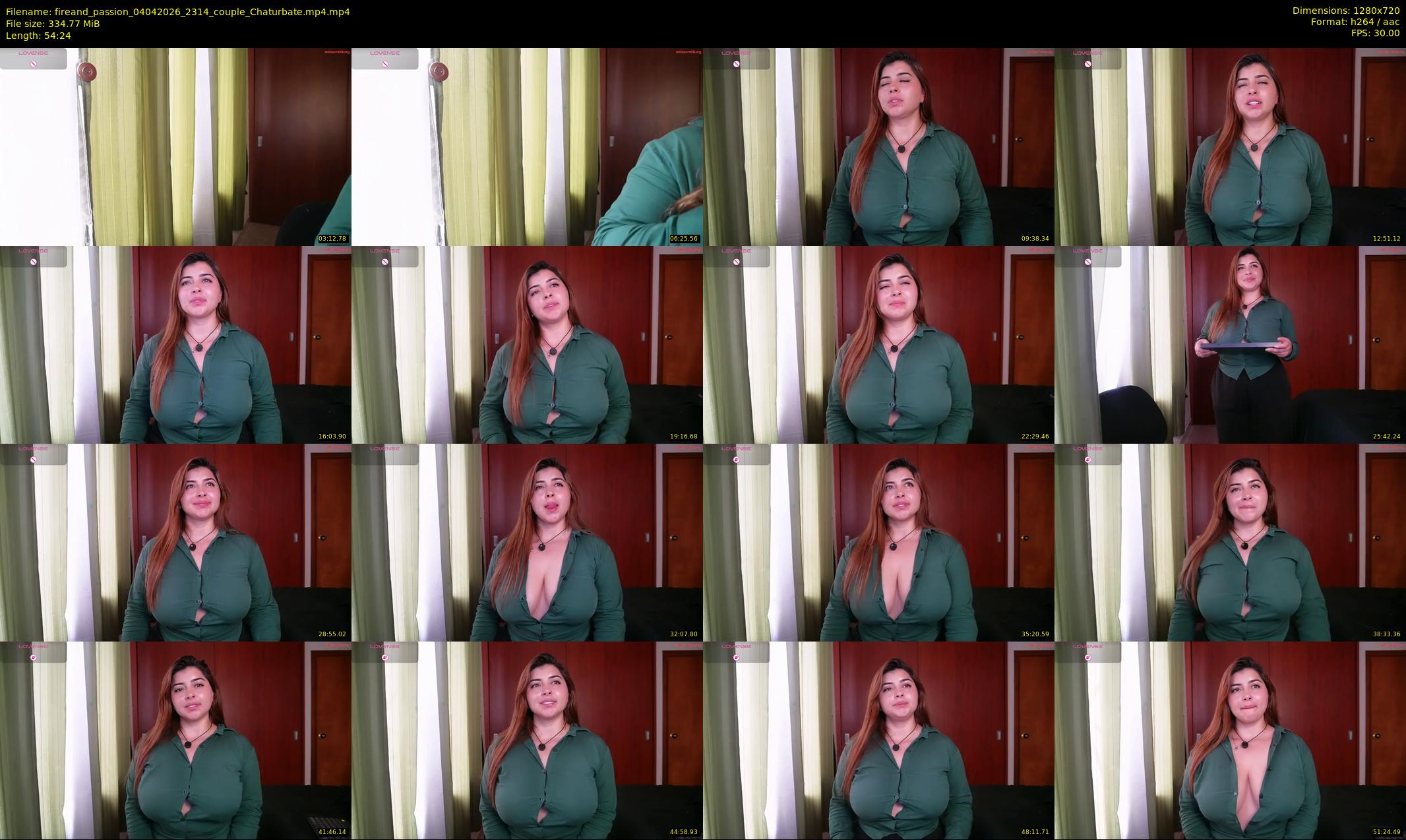 fireand_passion — 55 minute Chaturbate couple cam show recording, 720p, Apr 4, 2026