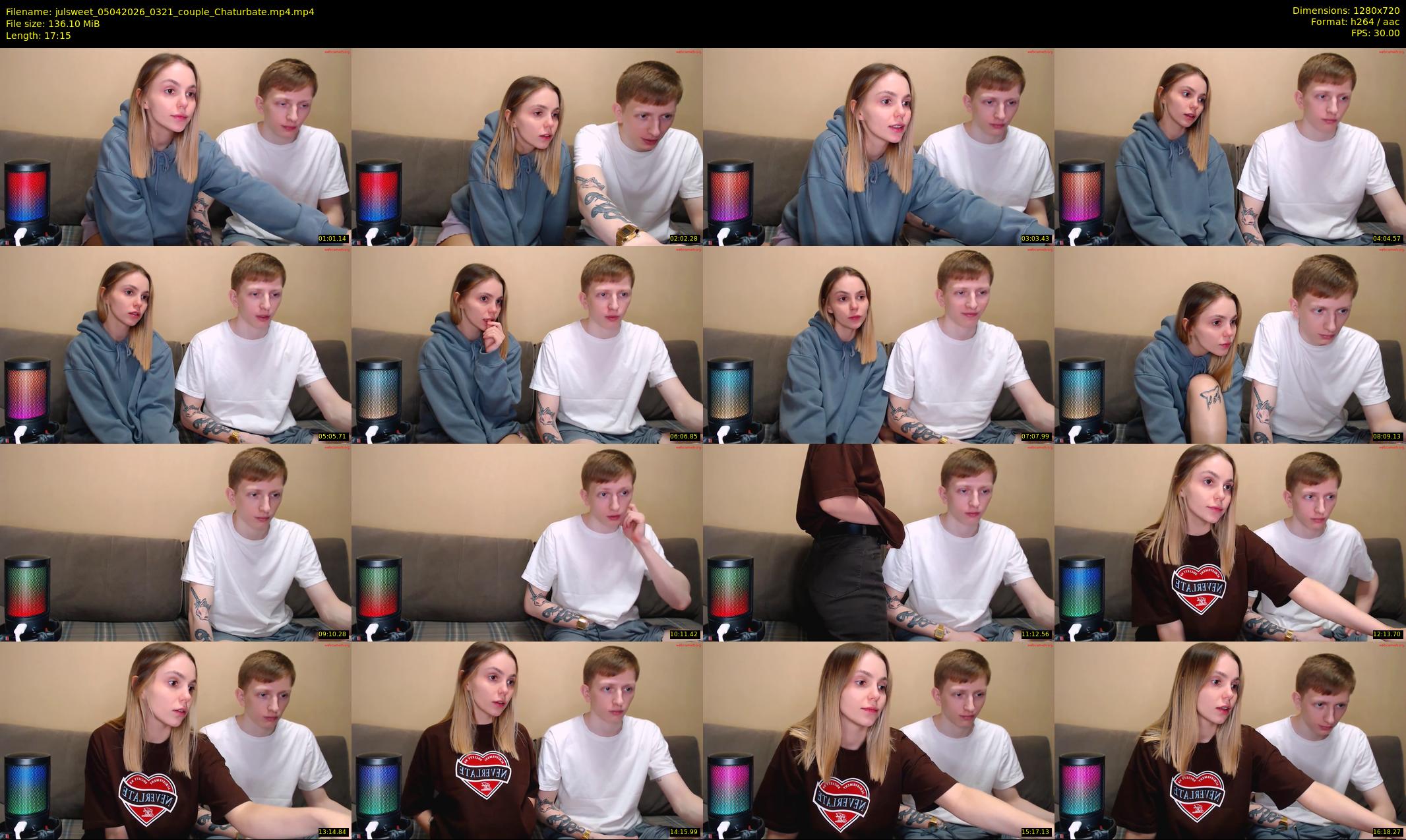 julsweet — 18 minute Chaturbate male cam show recording, 720p, Apr 5, 2026