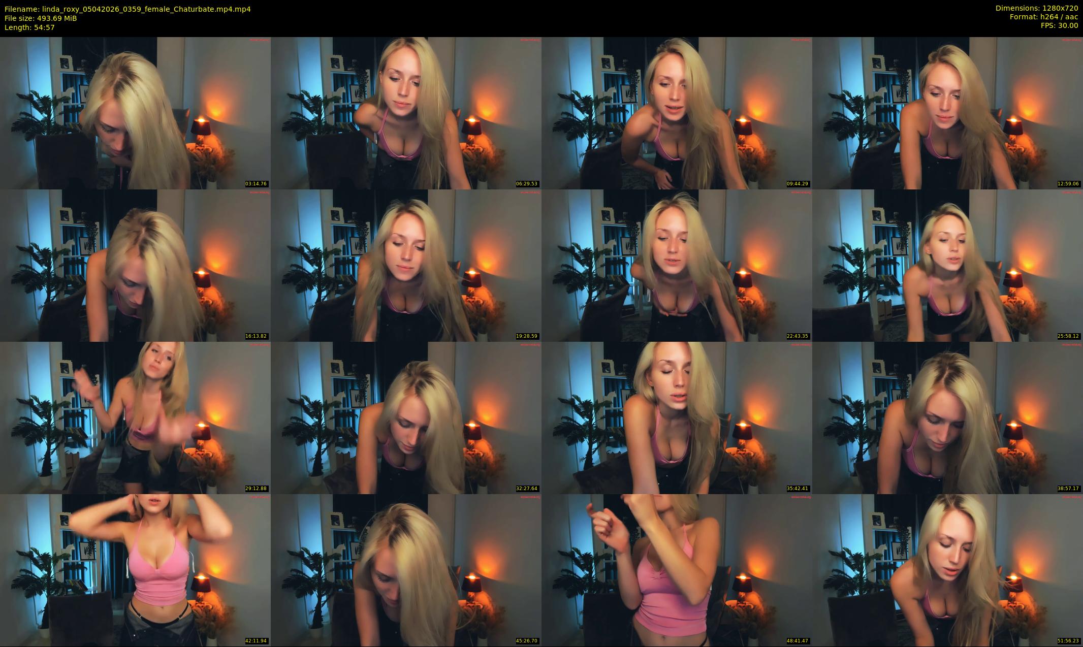 linda_roxy — 55 minute Chaturbate female cam show recording, 720p, Apr 5, 2026