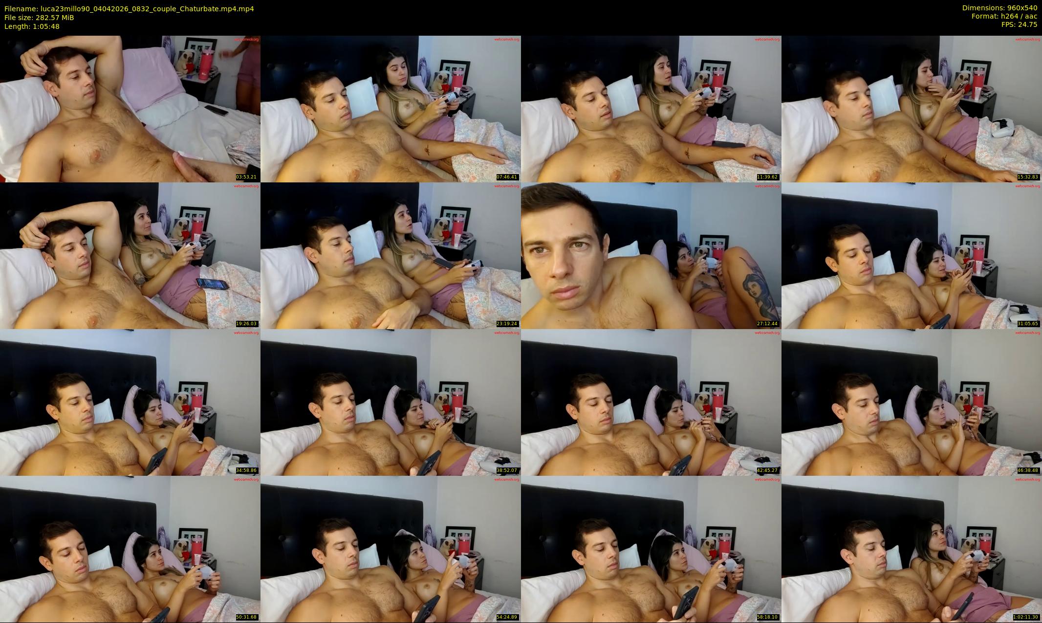 luca23millo90 — 66 minute Chaturbate male cam show recording, 480p, Apr 4, 2026