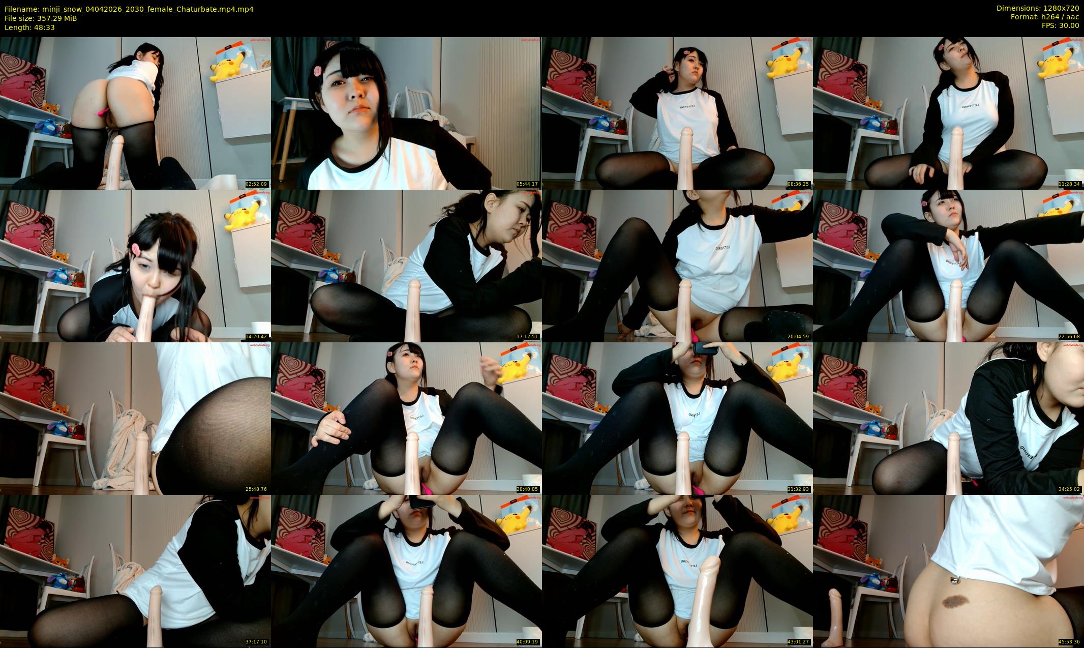 minji_snow — 49 minute Chaturbate female cam show recording, 720p, Apr 4, 2026