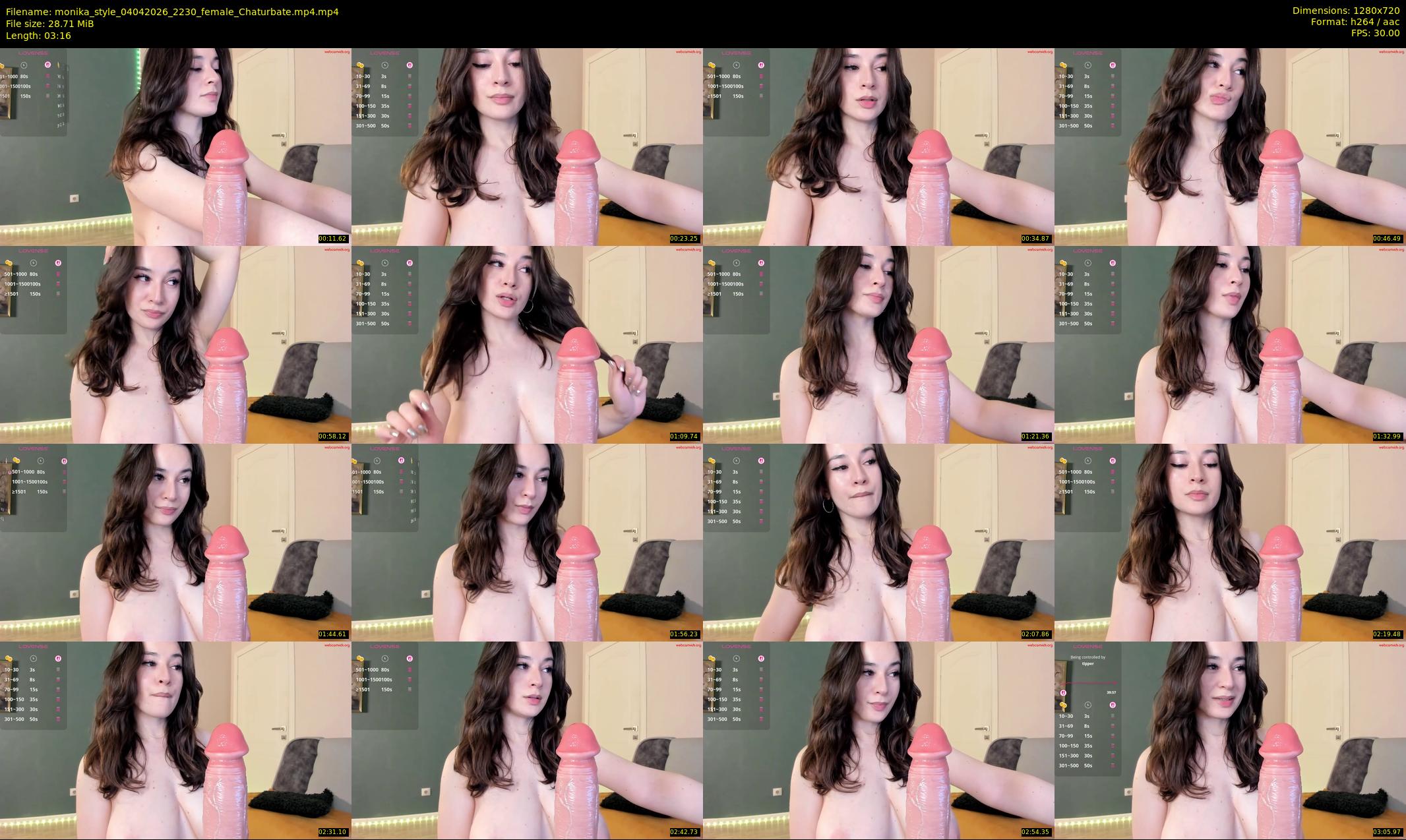 monika_style — 4 minute Chaturbate female cam show recording, 720p, Apr 4, 2026