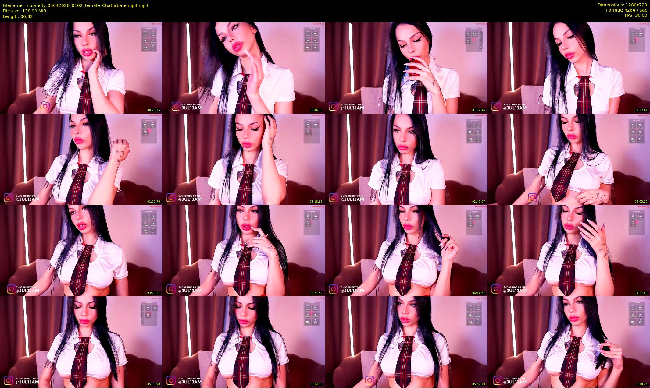 moonelly — 7 minute Chaturbate female cam show recording, 720p, Apr 5, 2026