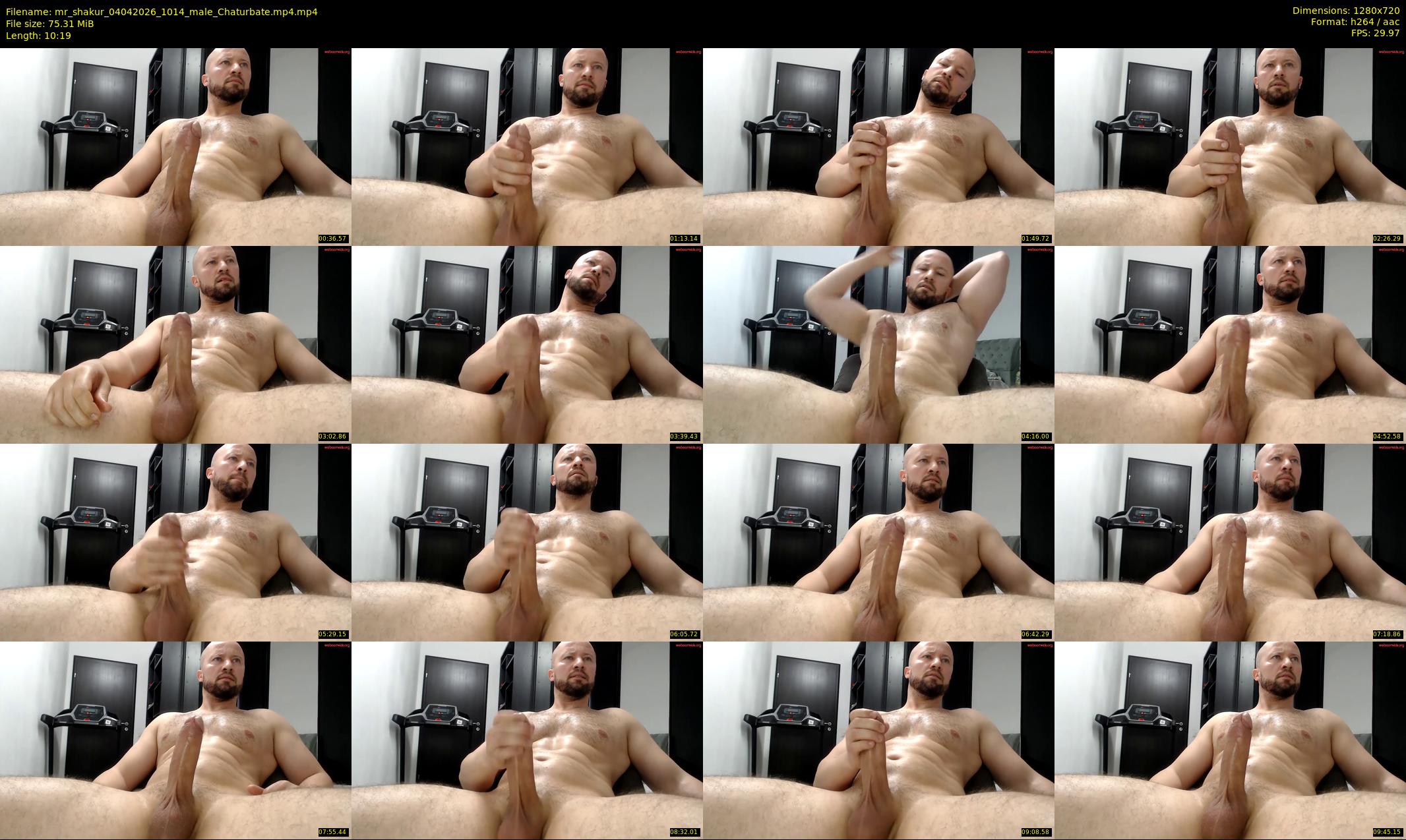 mr_shakur — 11 minute Chaturbate male cam show recording, 720p, Apr 4, 2026