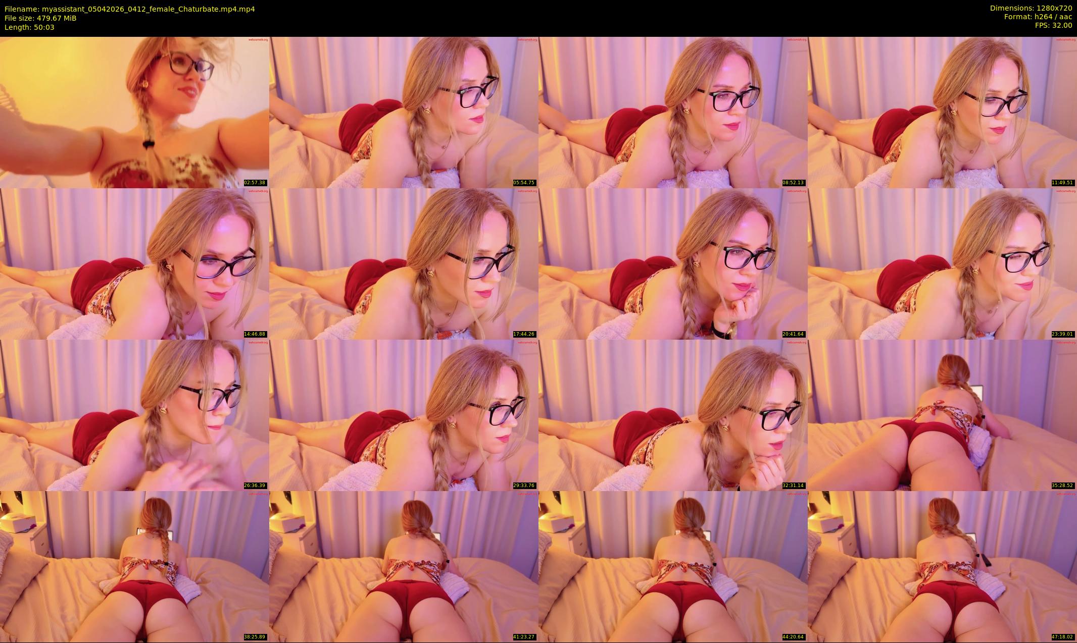 myassistant — 51 minute Chaturbate female cam show recording, 720p, Apr 5, 2026