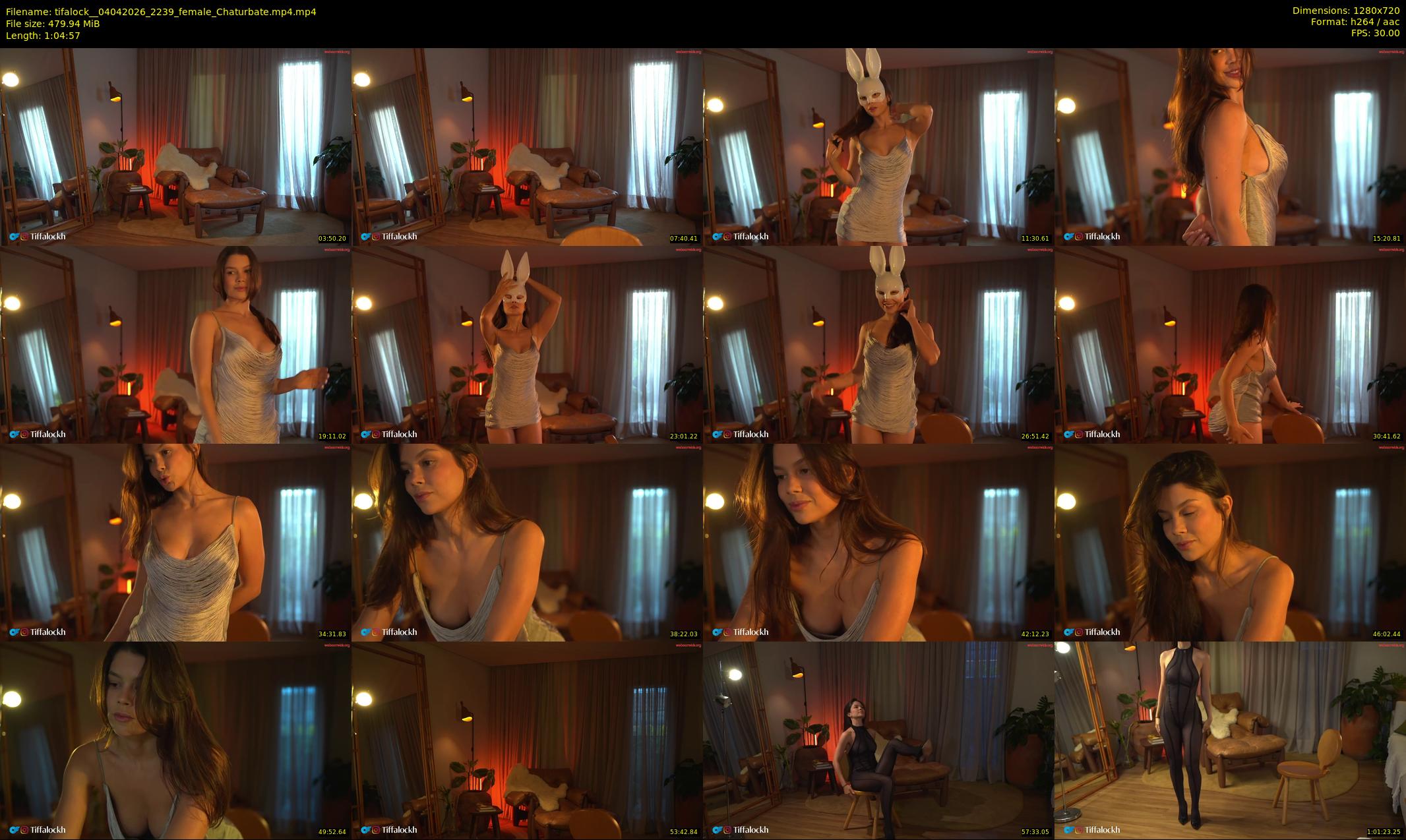 tifalock_ — 65 minute Chaturbate female cam show recording, 720p, Apr 4, 2026
