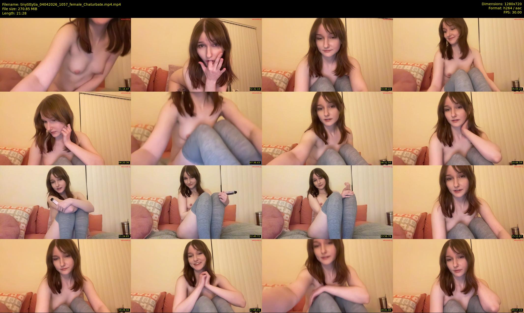 tinytittytia — 22 minute Chaturbate female cam show recording, 720p, Apr 4, 2026