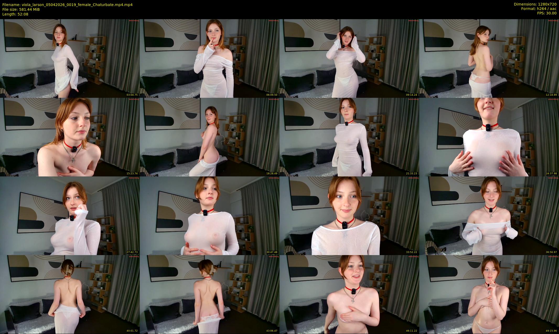 viola_larson — 53 minute Chaturbate female cam show recording, 720p, Apr 5, 2026