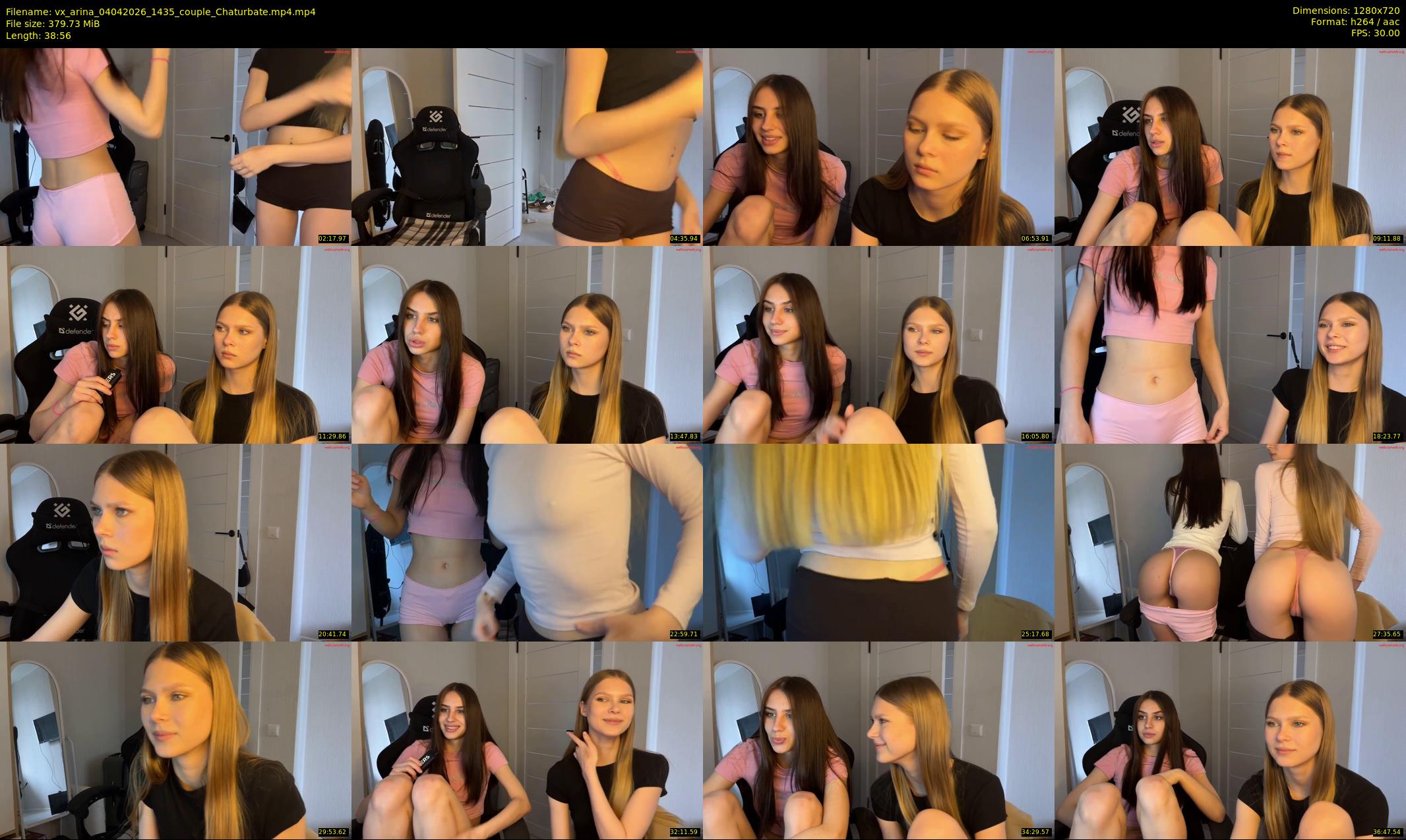 vx_arina — 39 minute Chaturbate female cam show recording, 720p, Apr 4, 2026