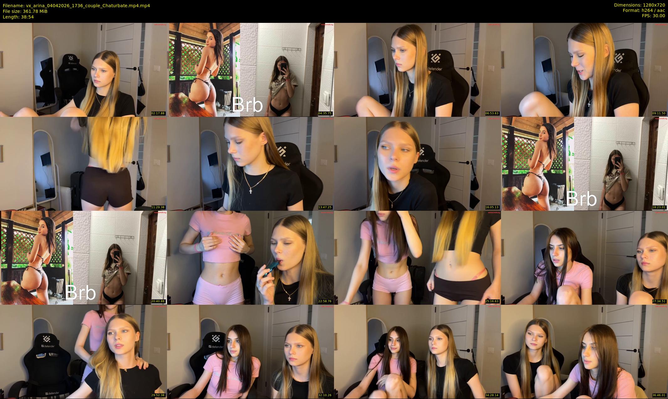 vx_arina — 39 minute Chaturbate female cam show recording, 720p, Apr 4, 2026