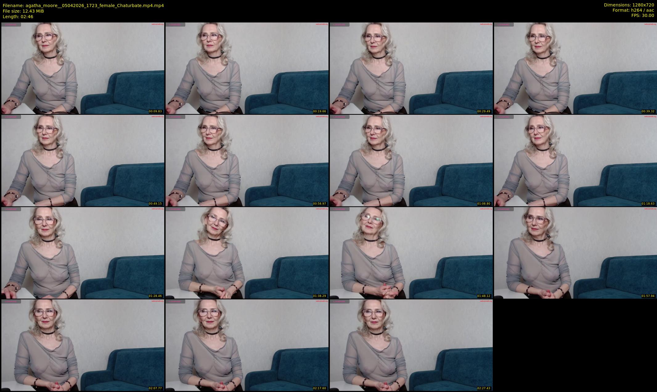 agatha_moore_ — 3 minute Chaturbate female cam show recording, 720p, Apr 5, 2026