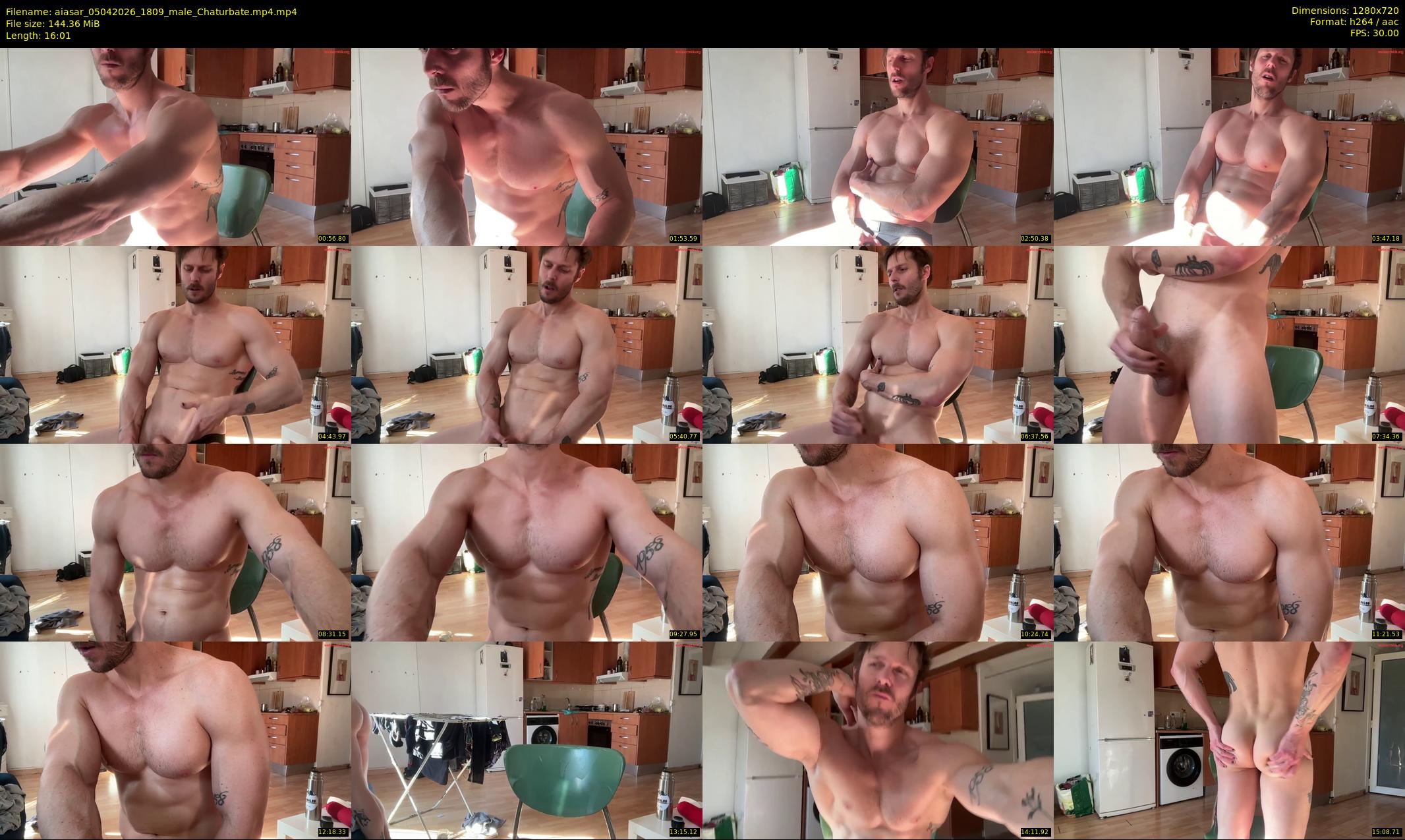 aiasar — 17 minute Chaturbate male cam show recording, 720p, Apr 5, 2026