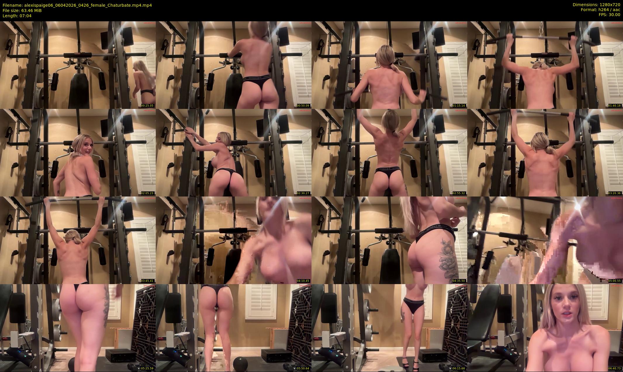 alexispaige06 — 8 minute Chaturbate female cam show recording, 720p, Apr 6, 2026