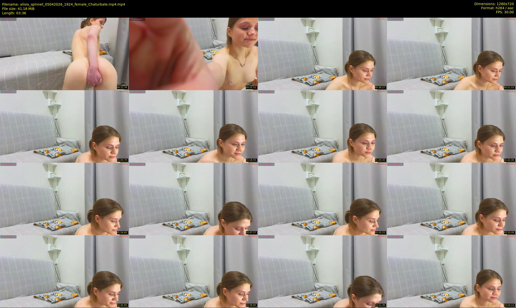 alisia_spinnet — 4 minute Chaturbate female cam show recording, 720p, Apr 5, 2026