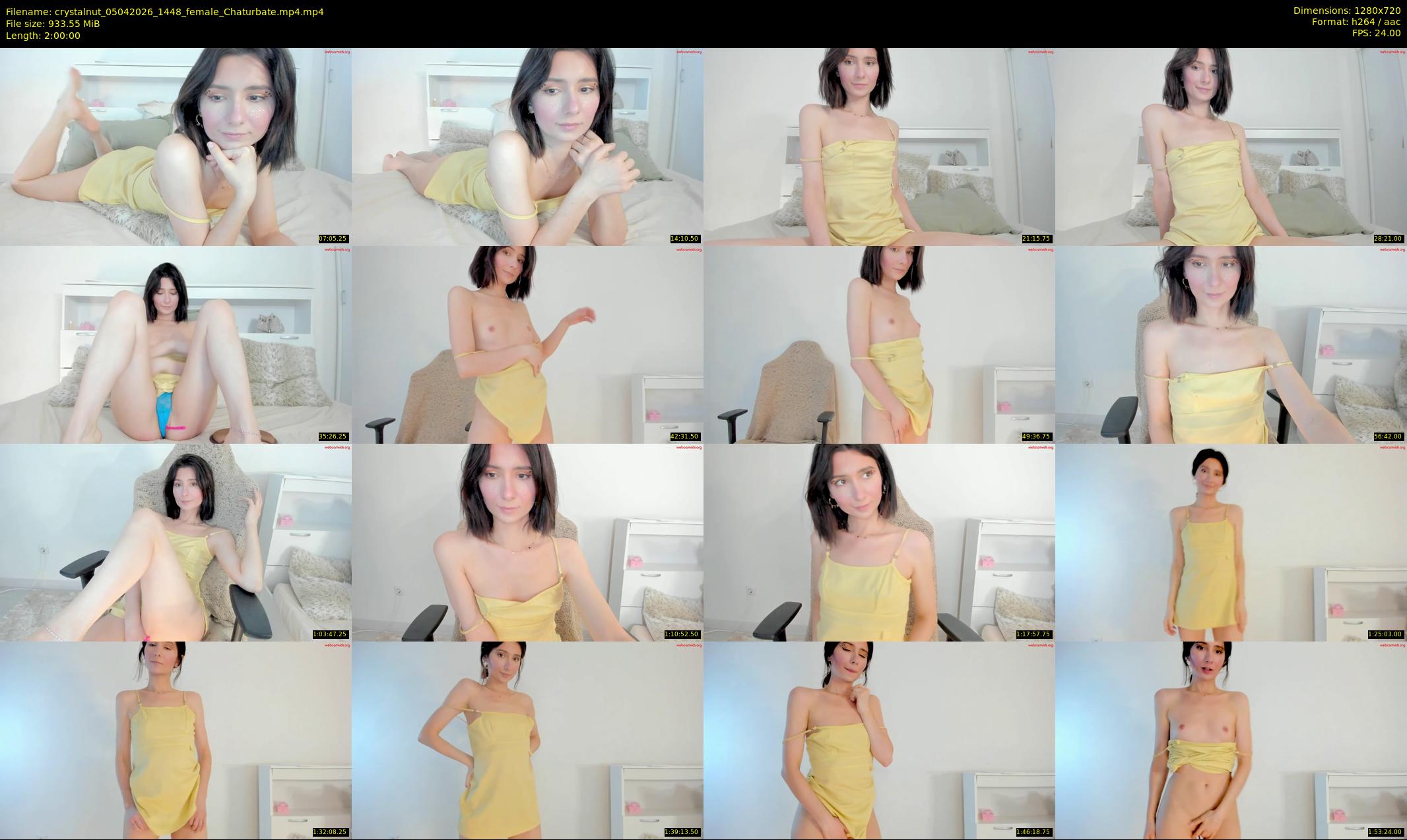 crystalnut — 120 minute Chaturbate female cam show recording, 720p, Apr 5, 2026