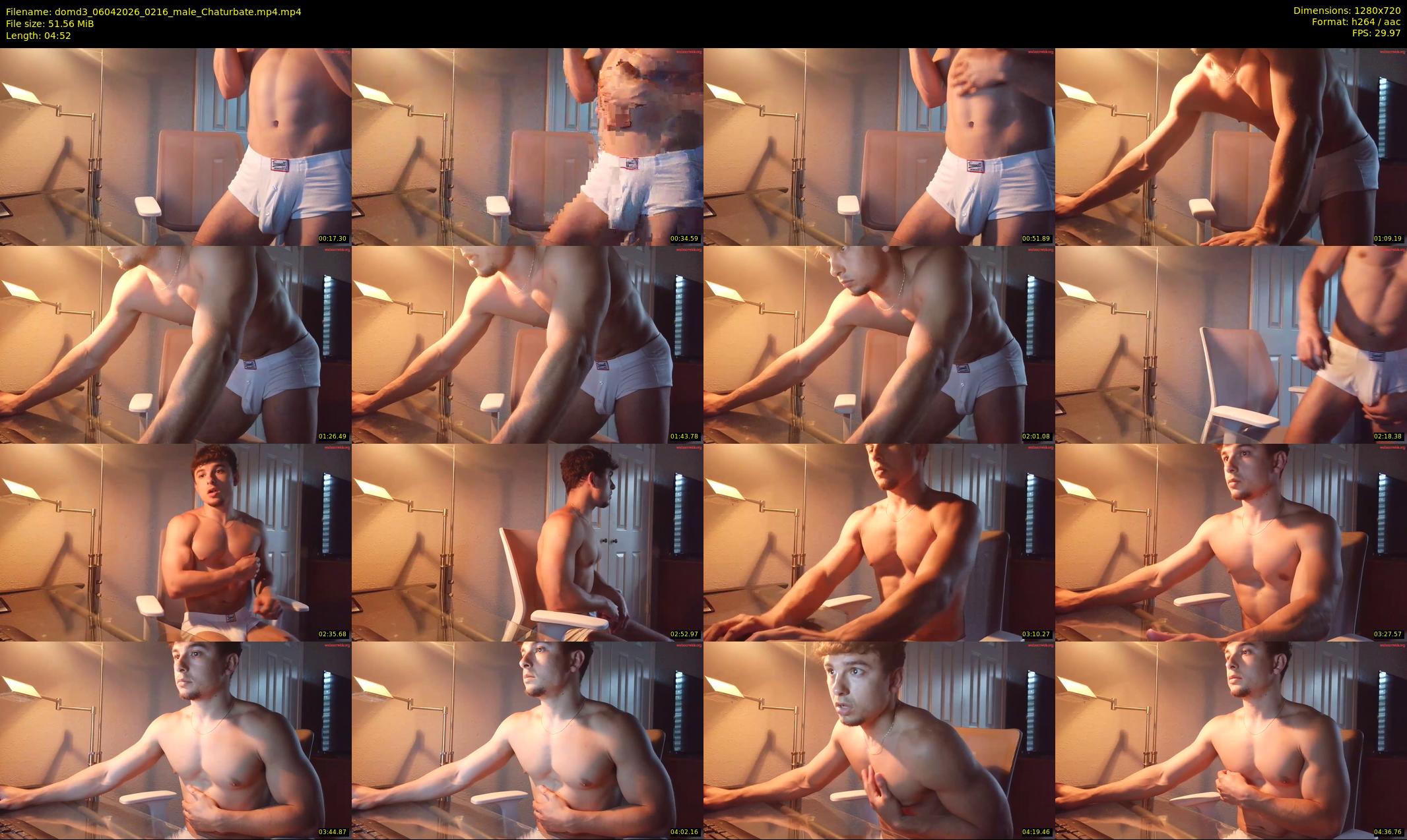 domd3 — 5 minute Chaturbate male cam show recording, 720p, Apr 6, 2026