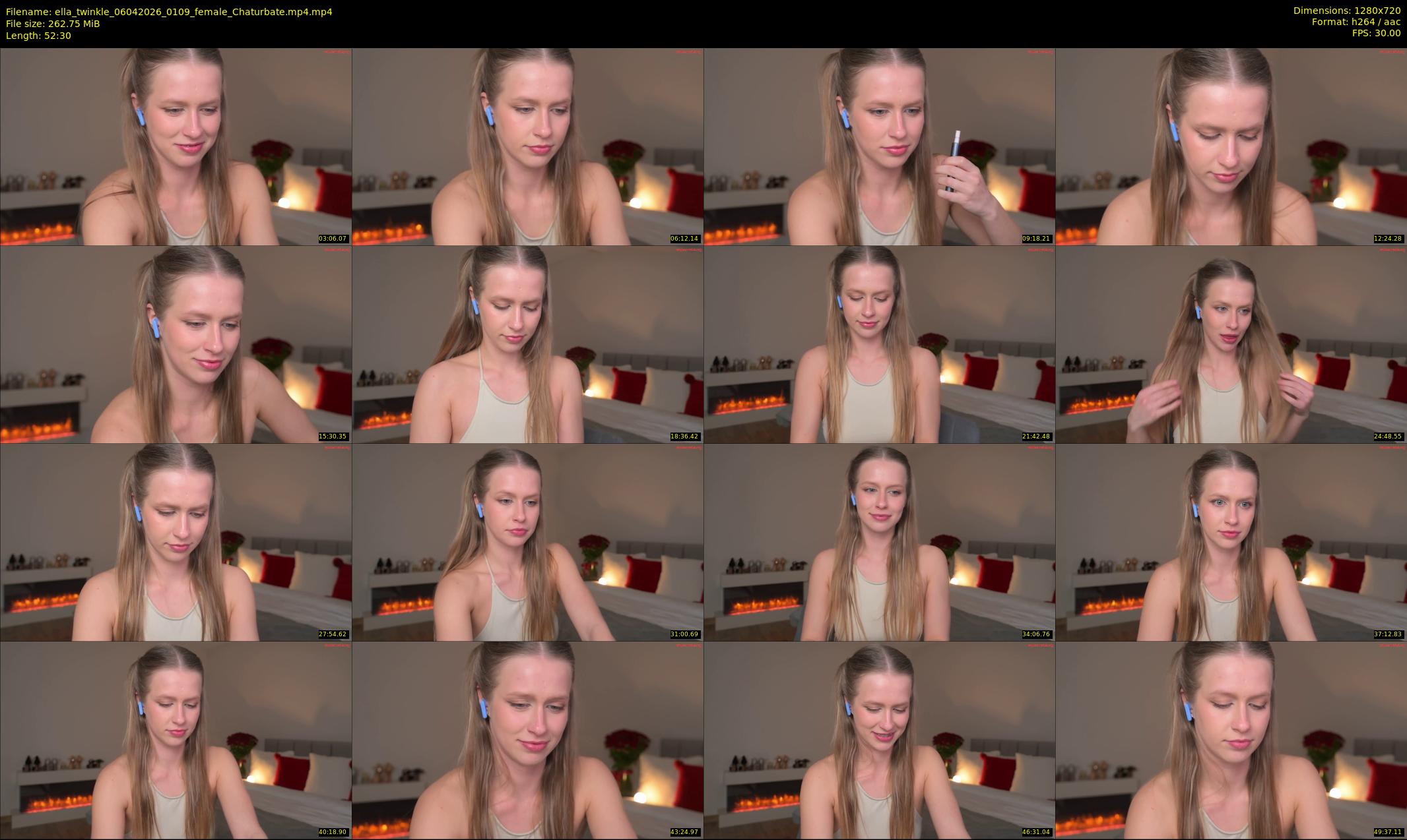 ella_twinkle — 53 minute Chaturbate female cam show recording, 720p, Apr 6, 2026