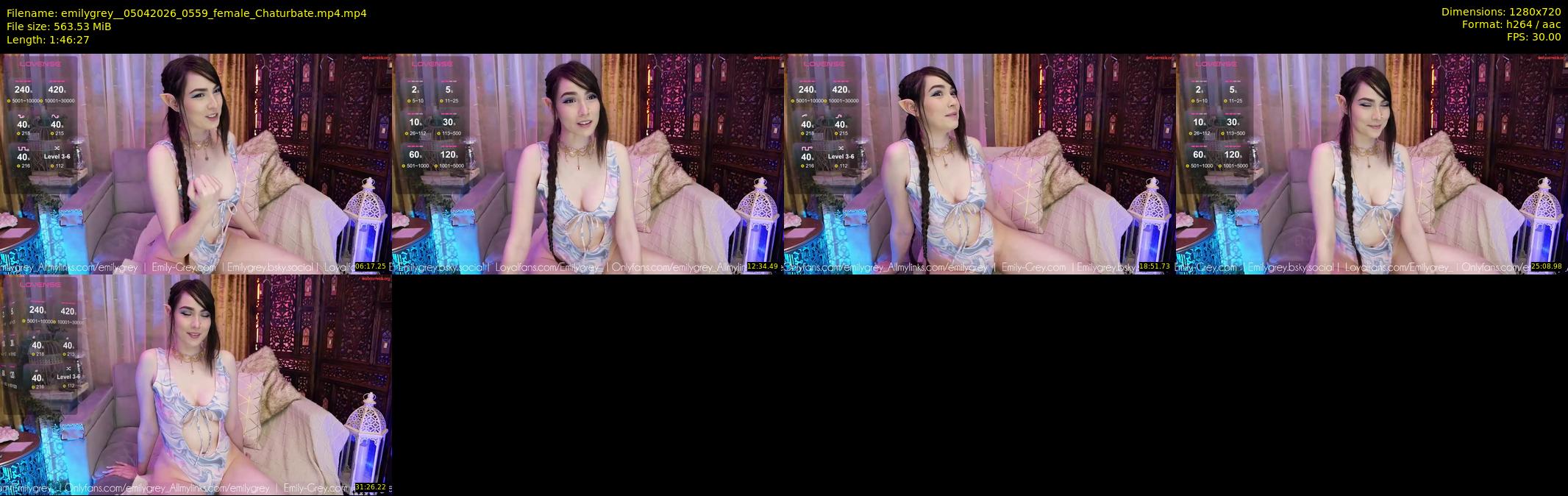 emilygrey_ — 107 minute Chaturbate female cam show recording, 720p, Apr 5, 2026