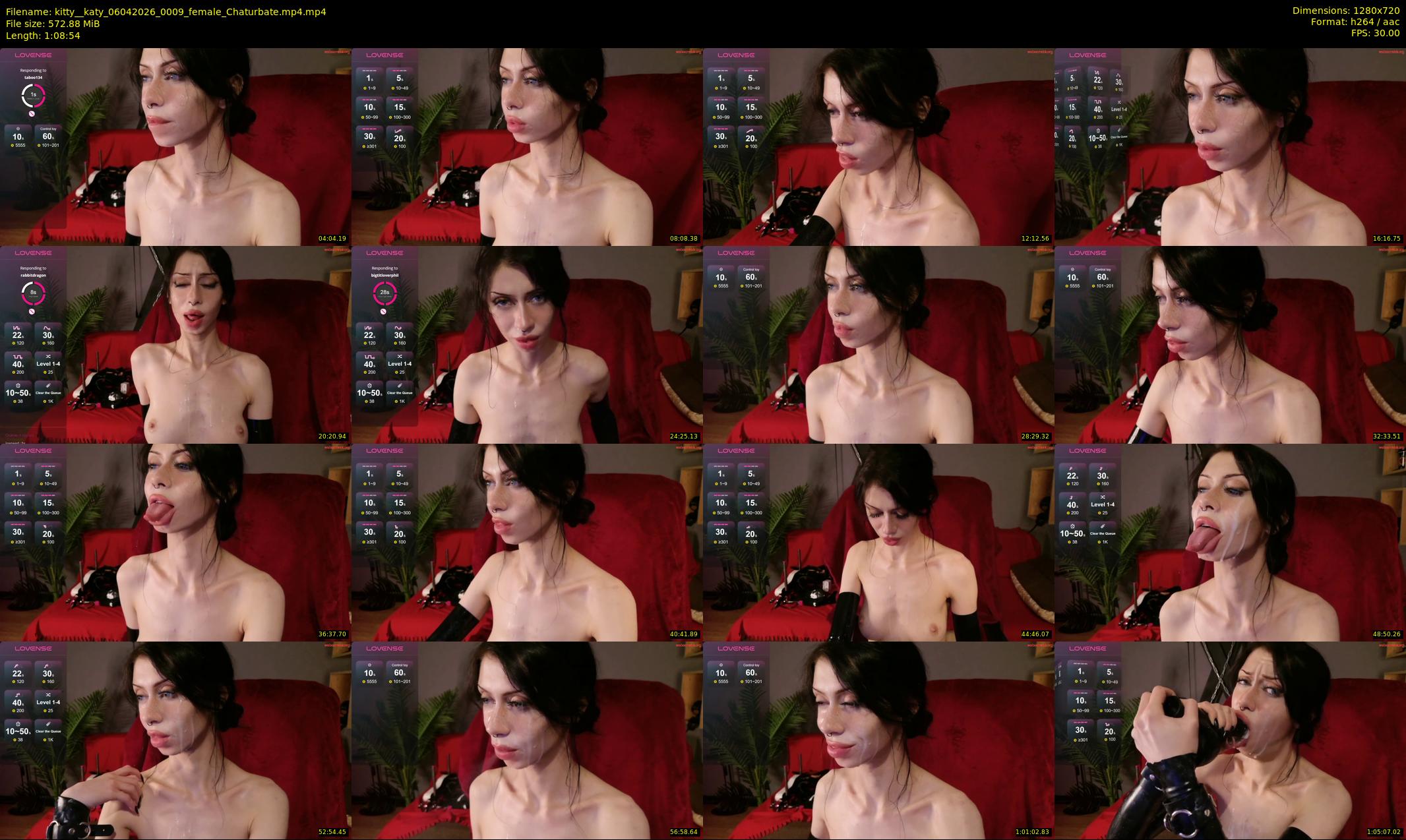 kitty__katy — 69 minute Chaturbate female cam show recording, 720p, Apr 6, 2026