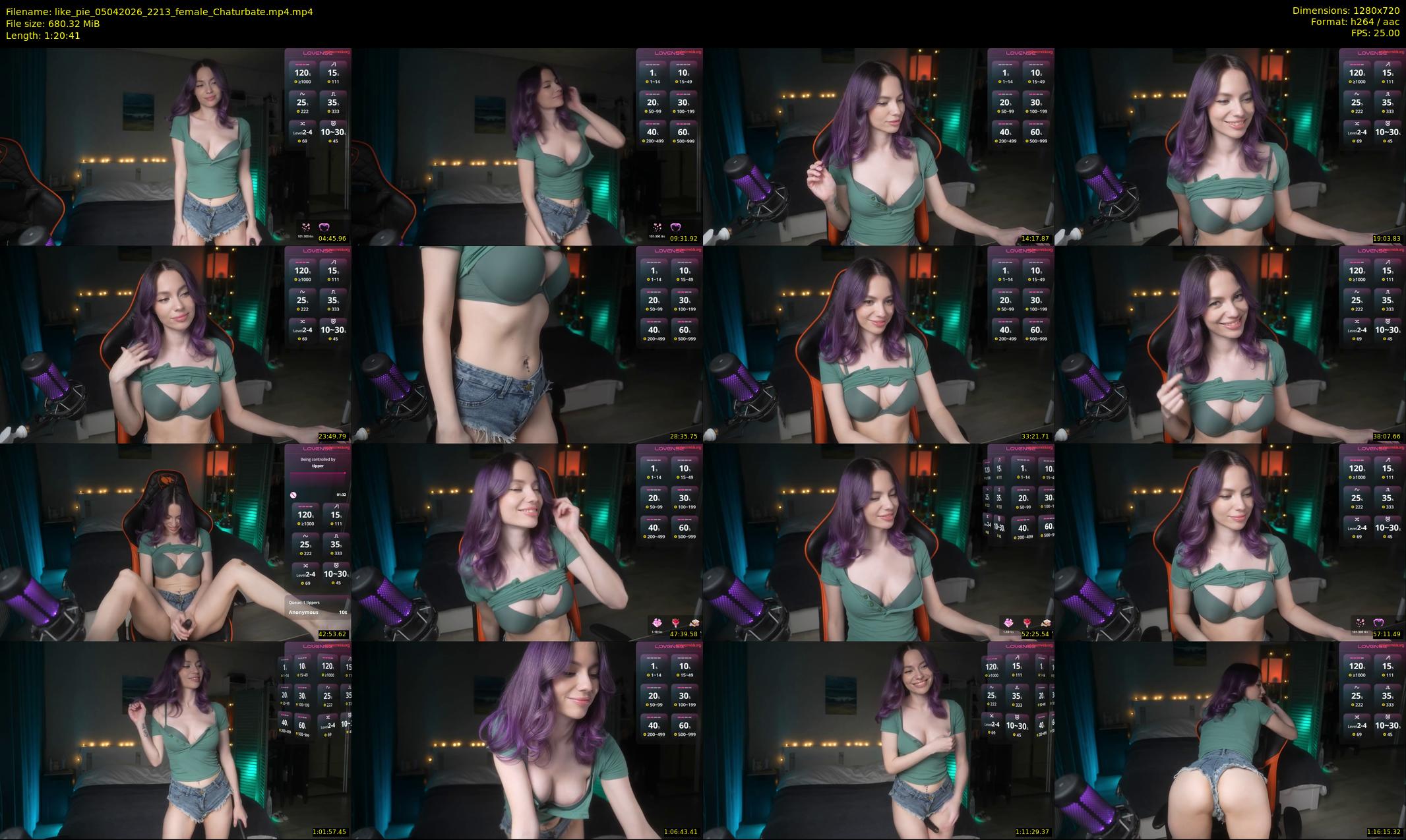 like_pie — 81 minute Chaturbate couple cam show recording, 720p, Apr 5, 2026