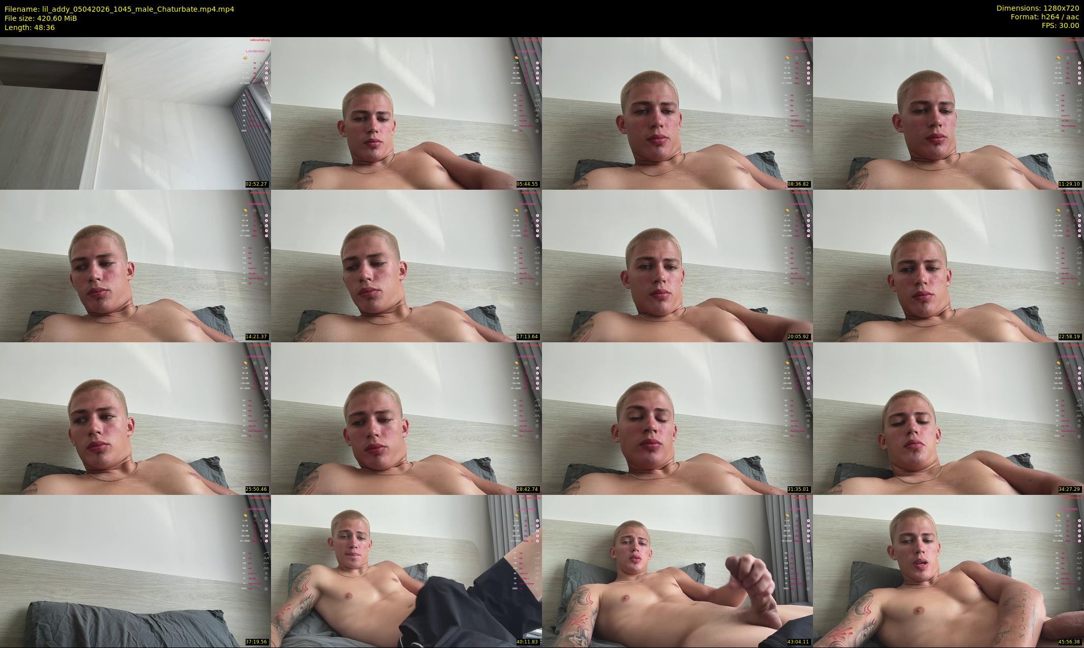 lil_addy — 49 minute Chaturbate male cam show recording, 720p, Apr 5, 2026